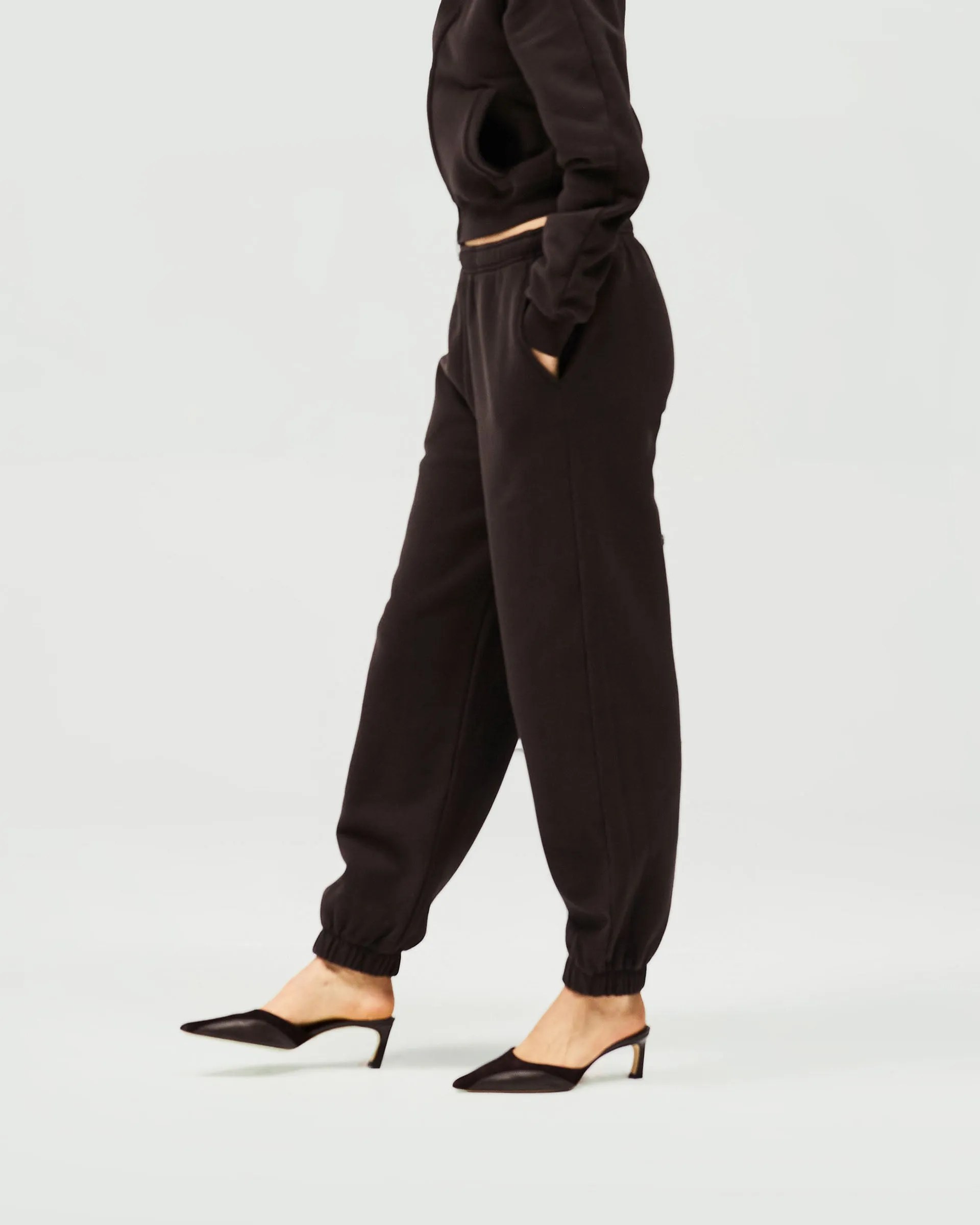 Owners Club Track Pant - Black Coffee