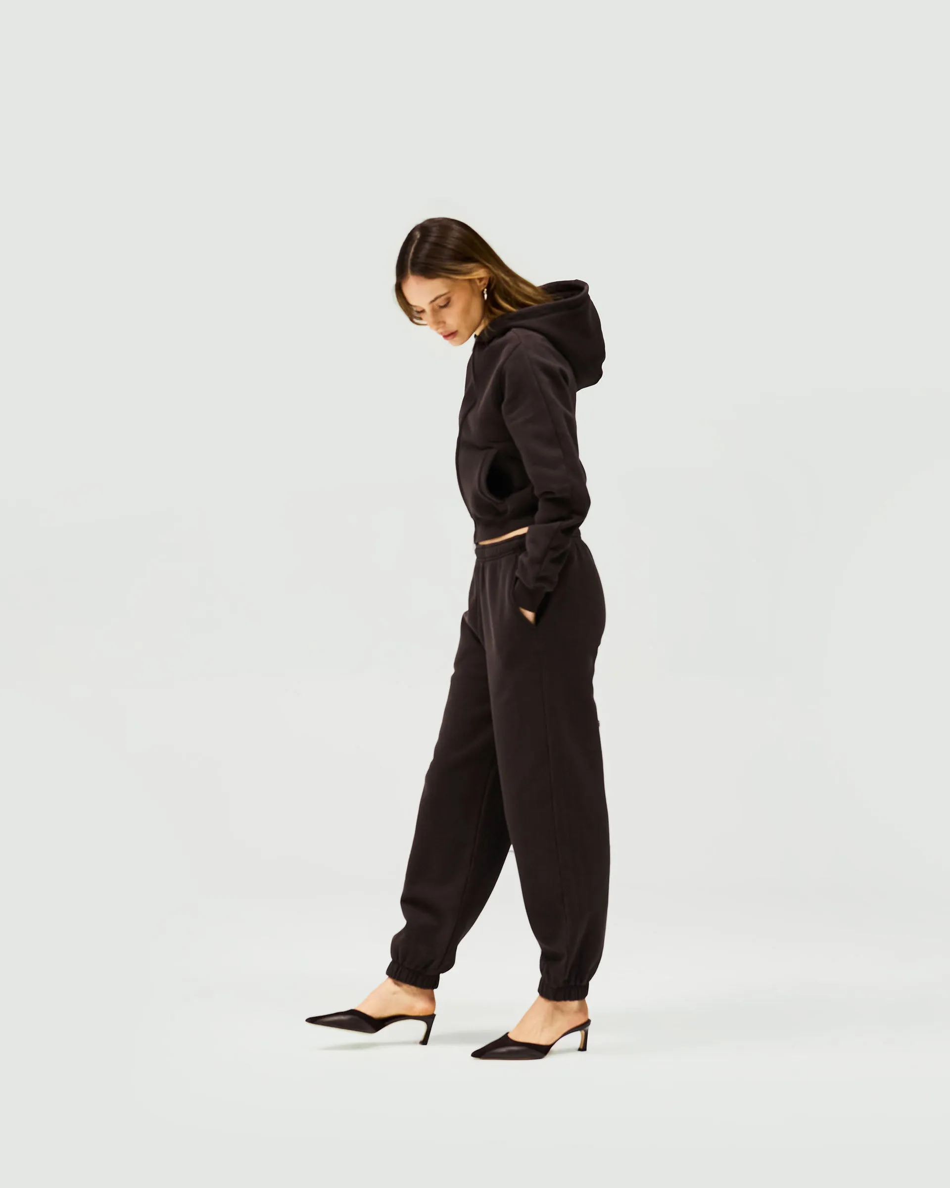 Owners Club Track Pant - Black Coffee
