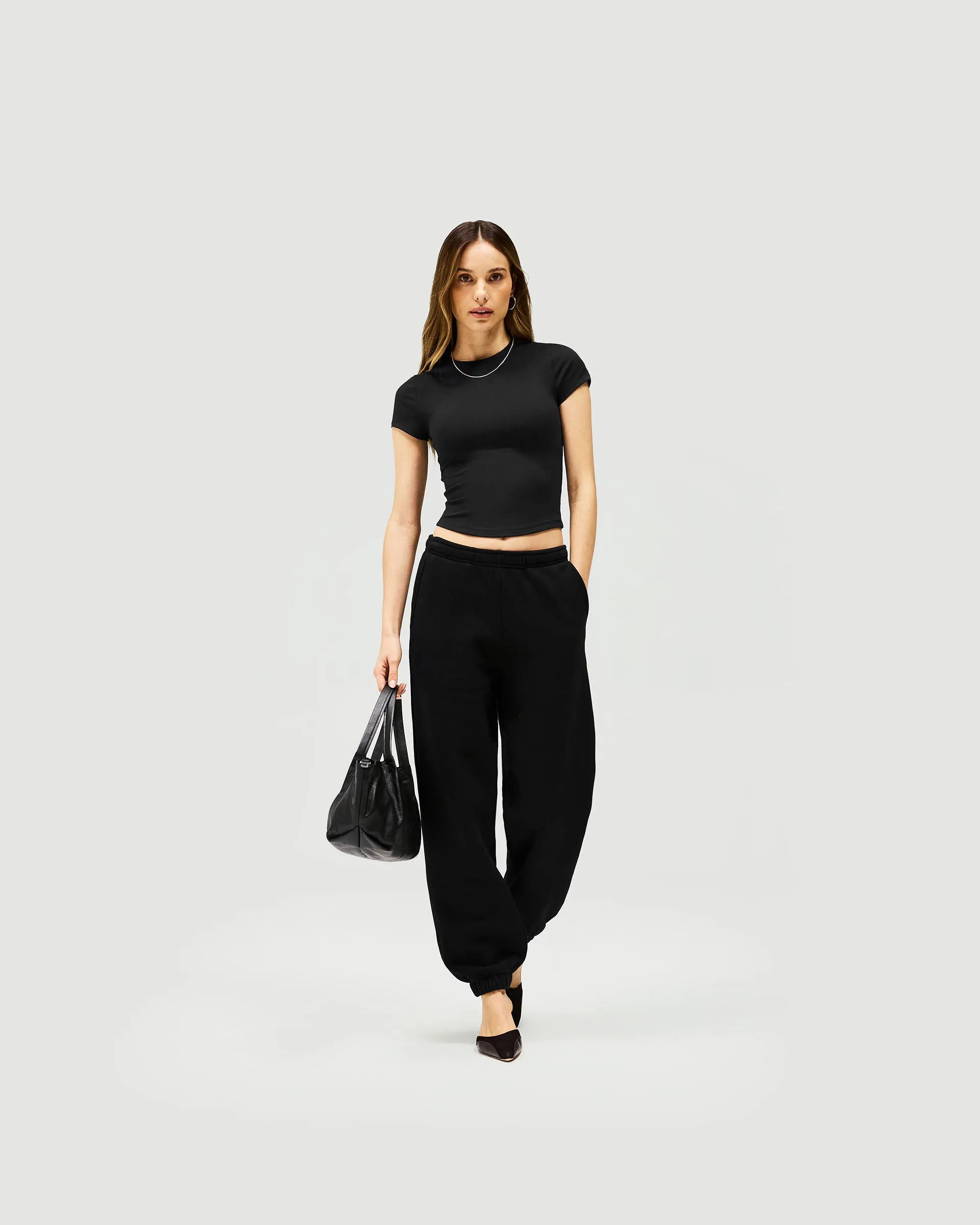 Owners Club Track Pant - Jet Black
