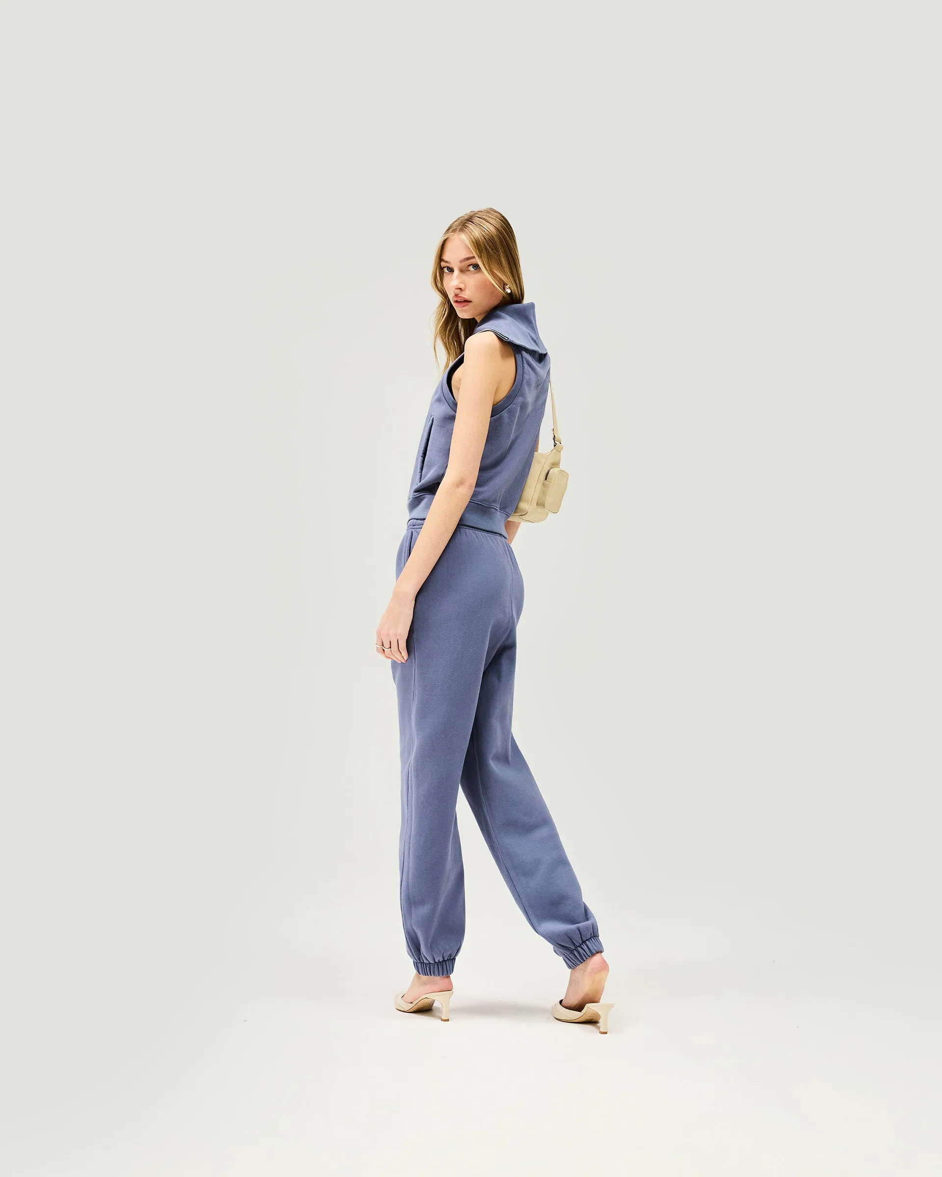 Owners Club Track Pant - Steel Blue