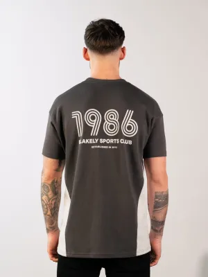 Panel Relaxed T-Shirt - Graphite