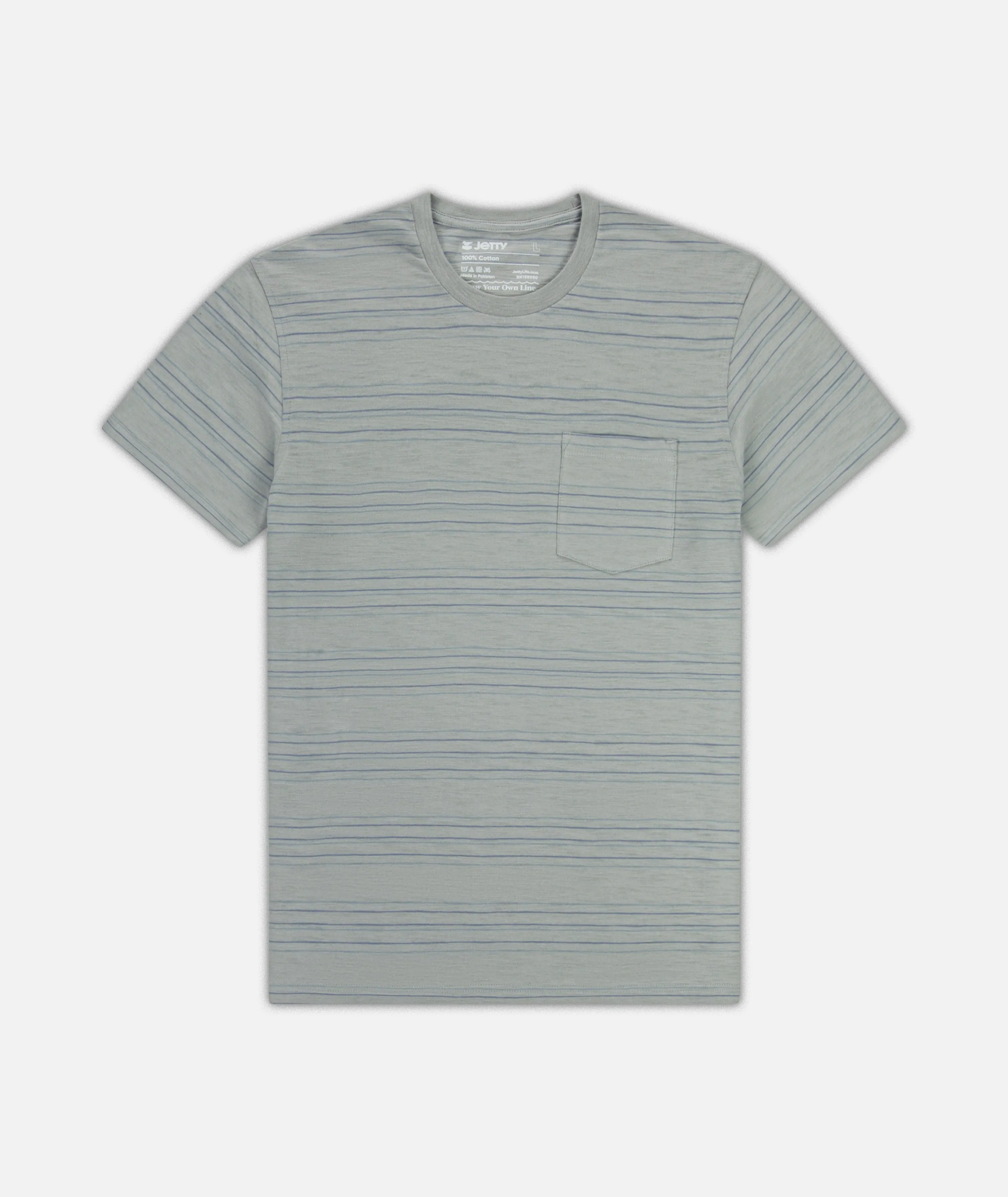 Pehala Slub Premium Tee - Grey