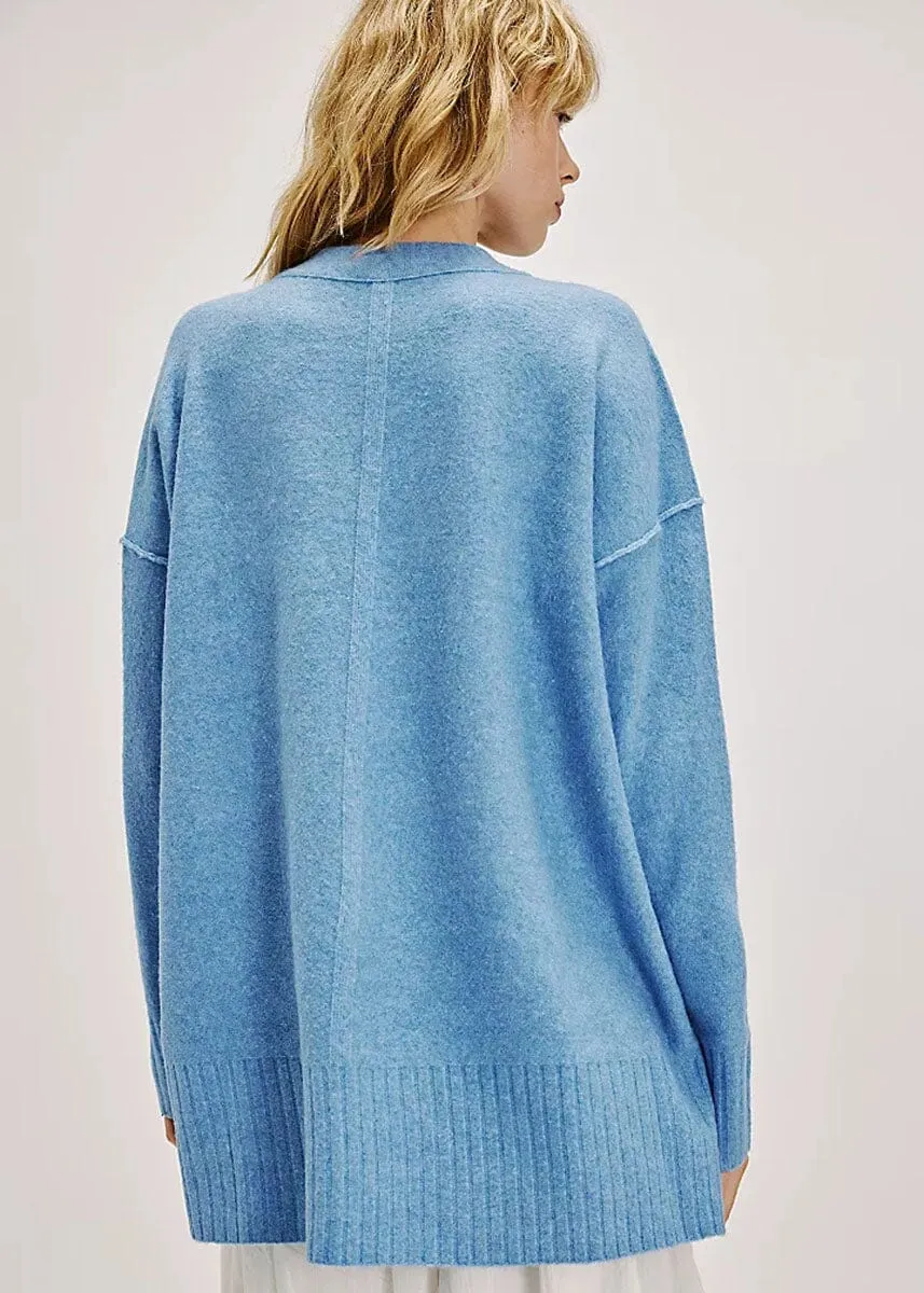 Phoebe Pullover - Waterfall Heather