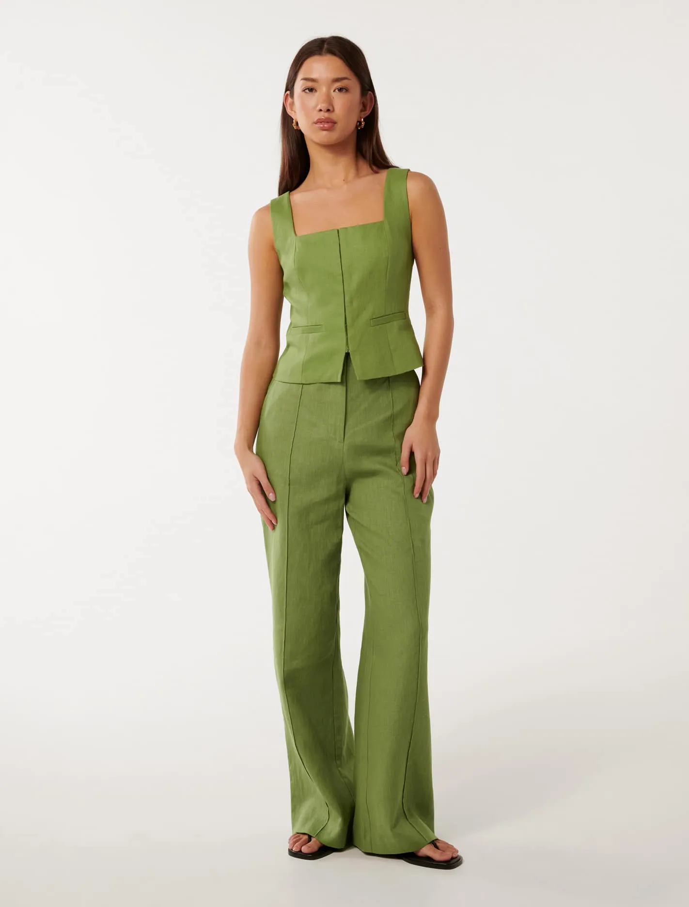 Posey Square Neck Waistcoat