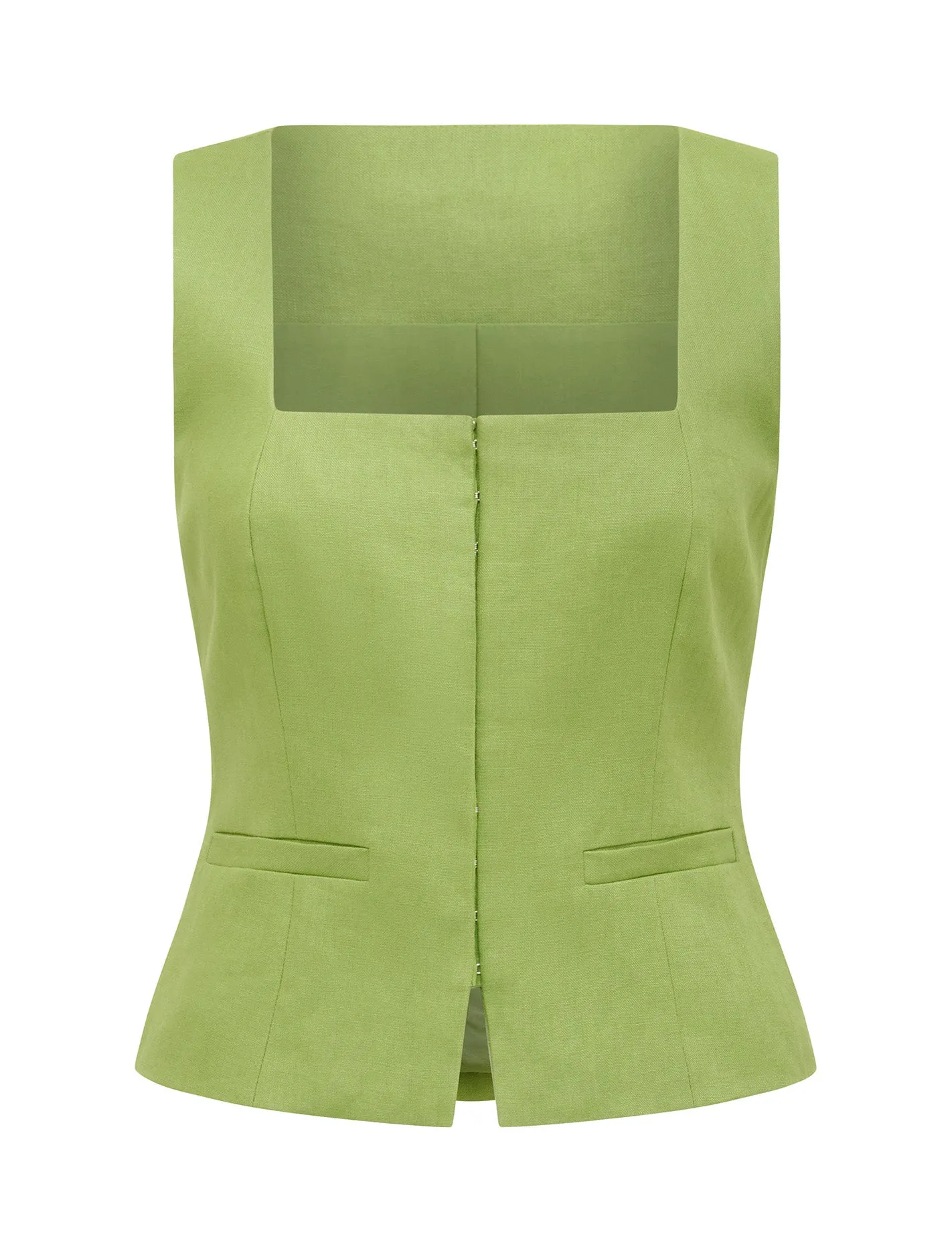 Posey Square Neck Waistcoat