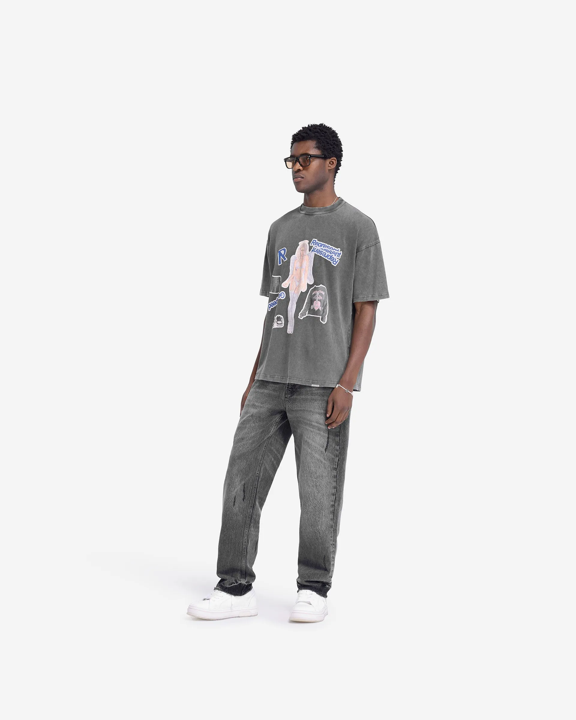 Question Your Innocence T-Shirt - Vintage Grey