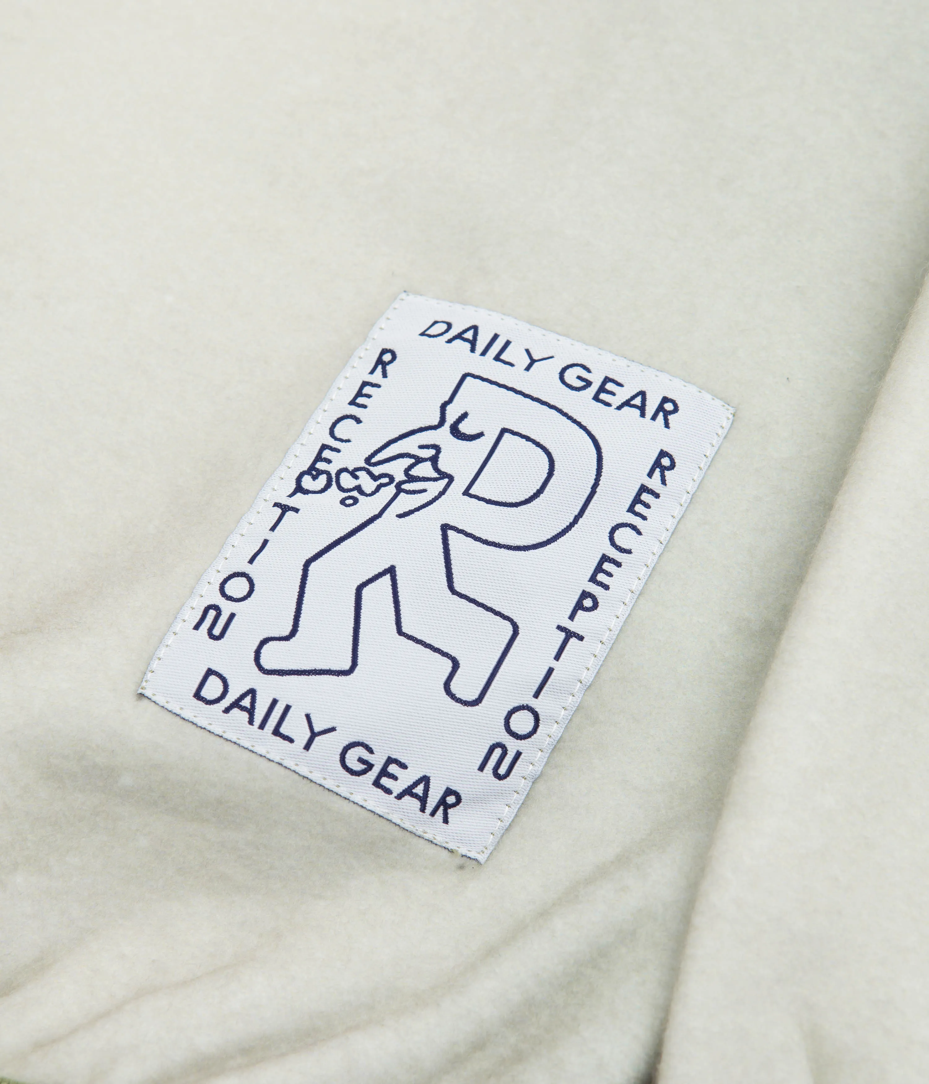 Reception Gradient Snap Neck Sweatshirt - Smoke Green
