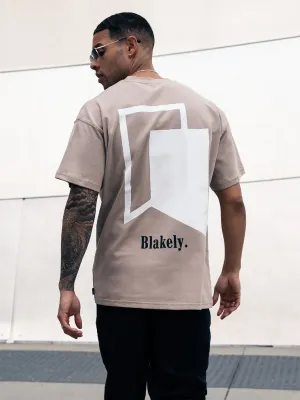 Revolve Relaxed T-Shirt - Tan