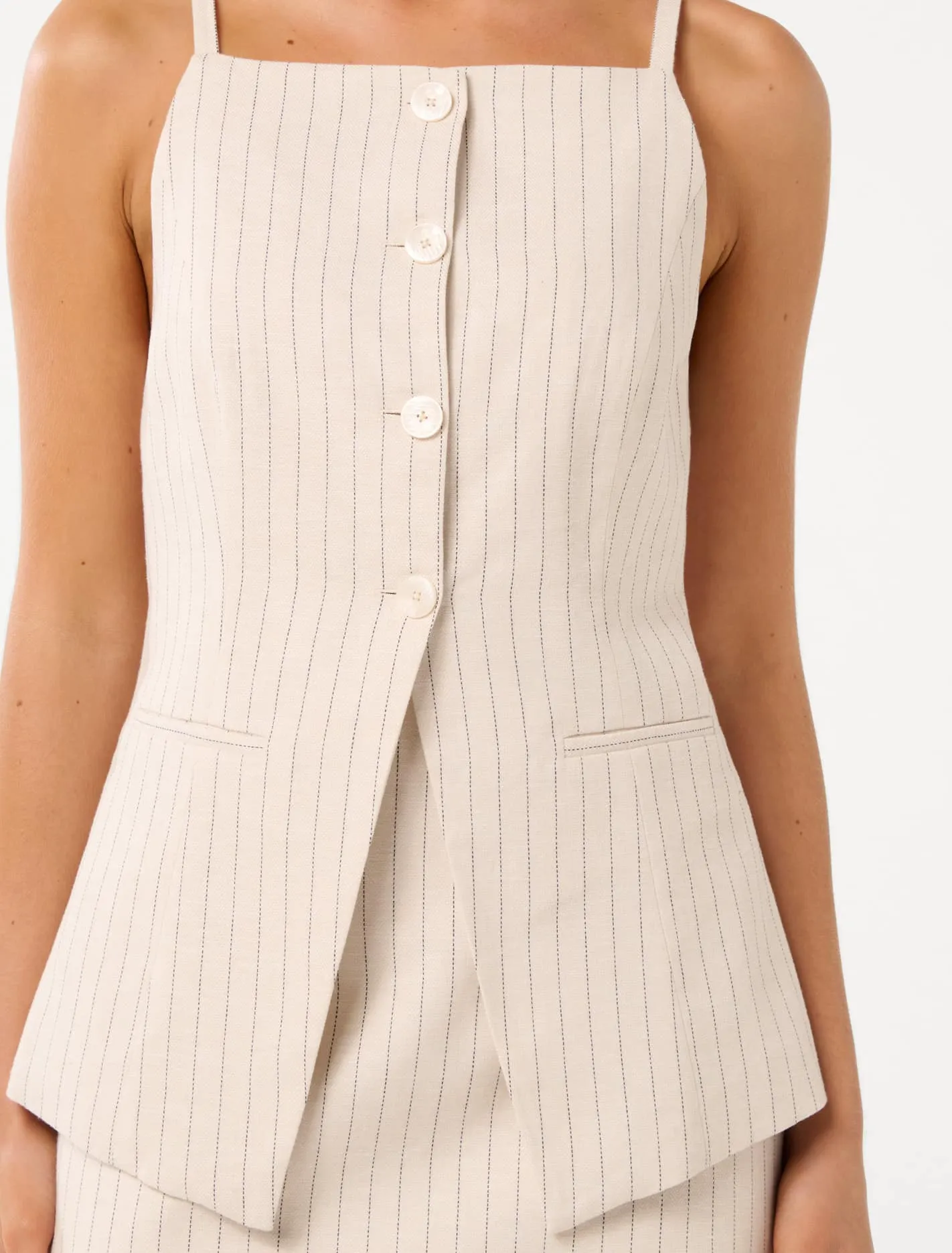 Ronnie High Neck Waistcoat
