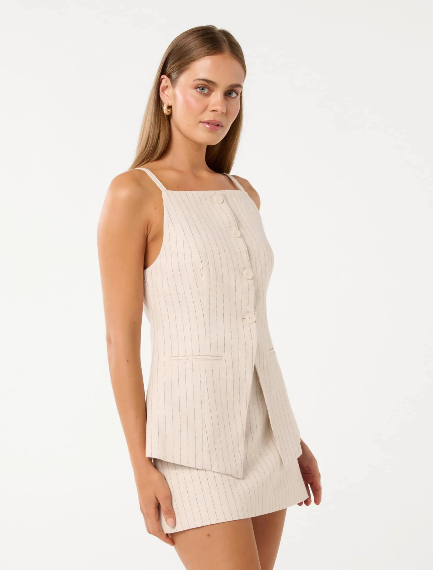 Ronnie High Neck Waistcoat