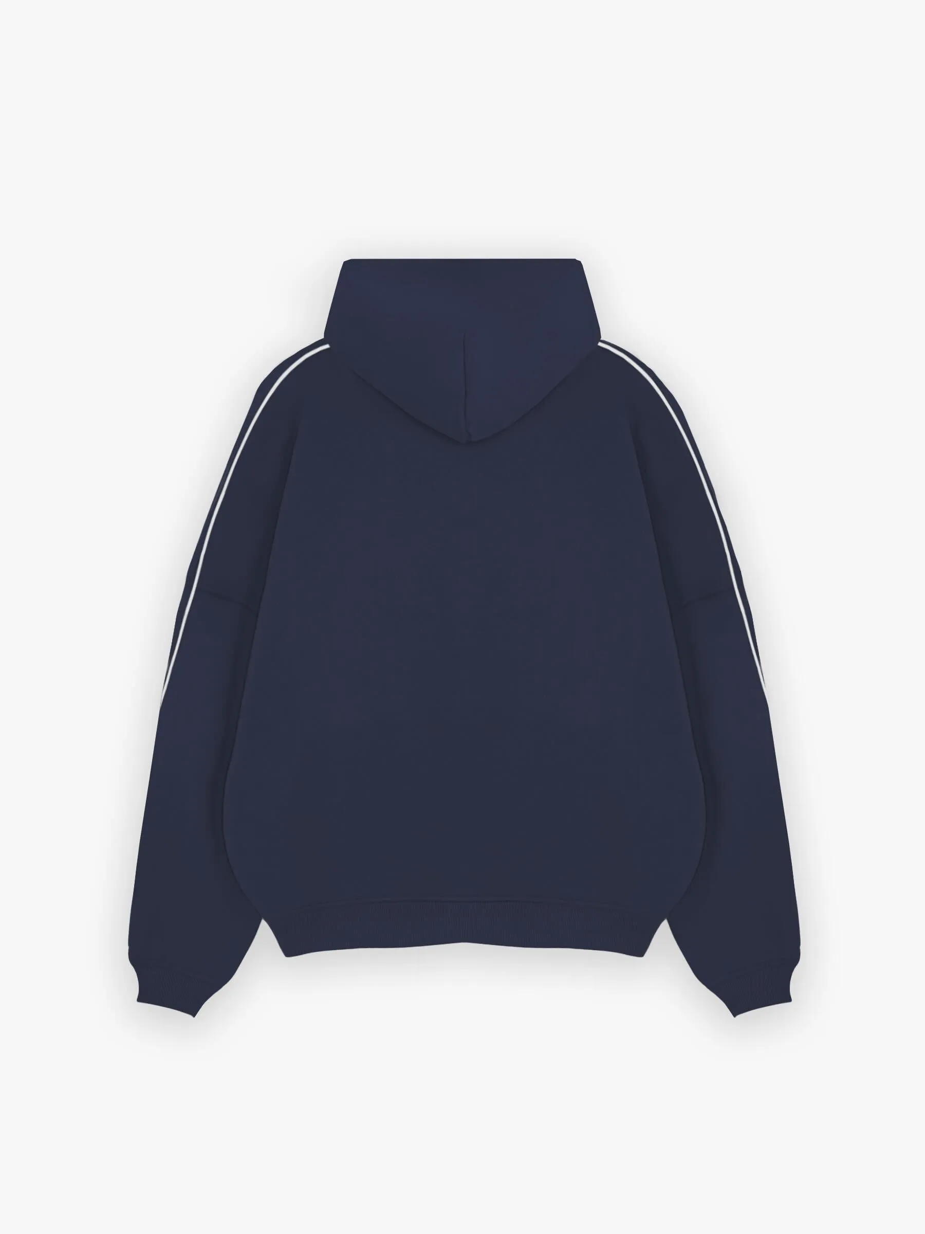 Seam Relaxed Hoodie - True Navy