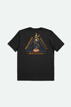 Sparky S/S Tailored T-Shirt - Black