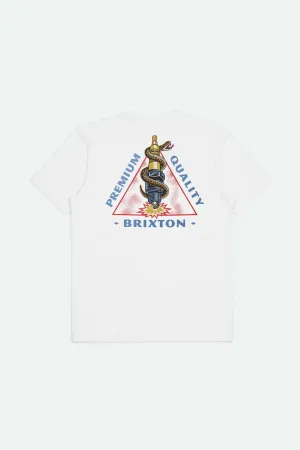 Sparky S/S Tailored T-Shirt - White