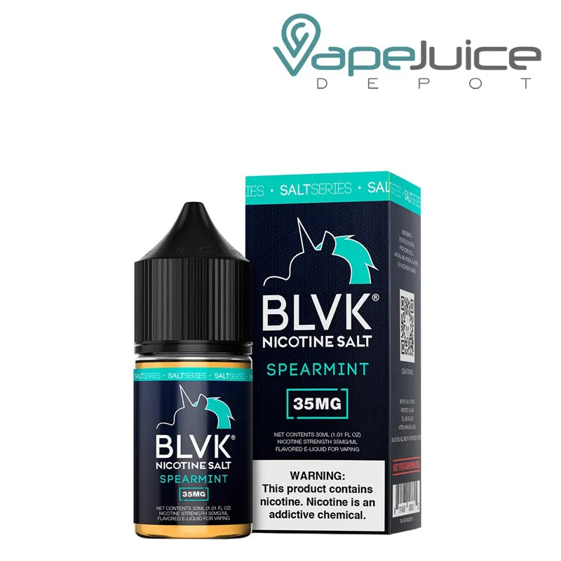Spearmint Salt BLVK Unicorn eLiquid 30ml