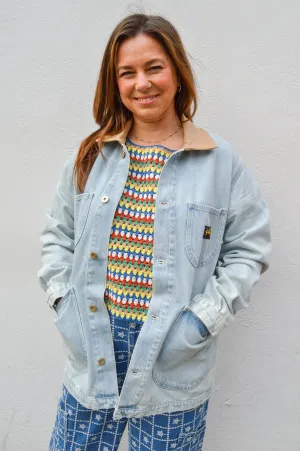 Stan Ray Lite Blue Denim Coverall Jacket