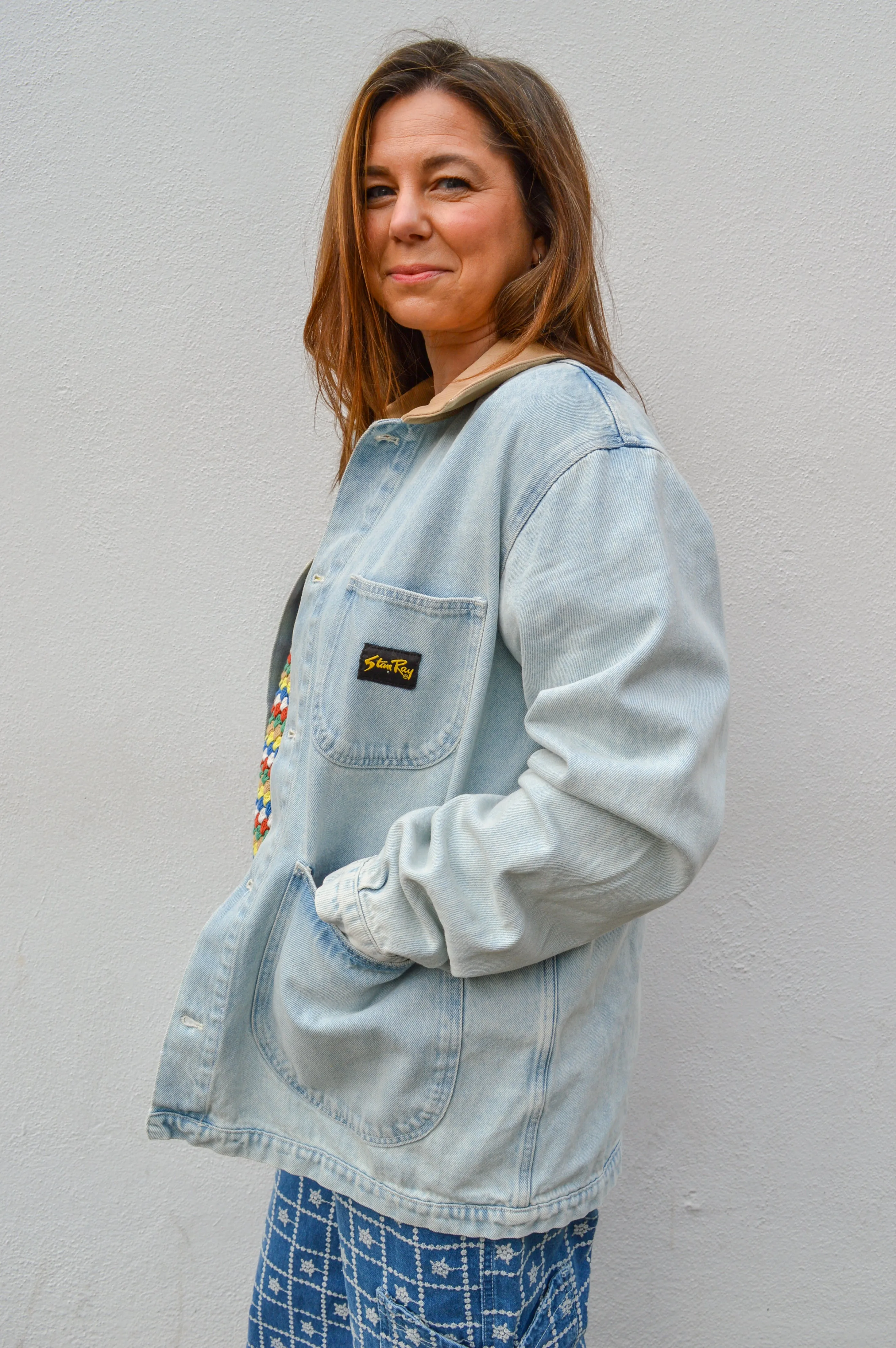 Stan Ray Lite Blue Denim Coverall Jacket