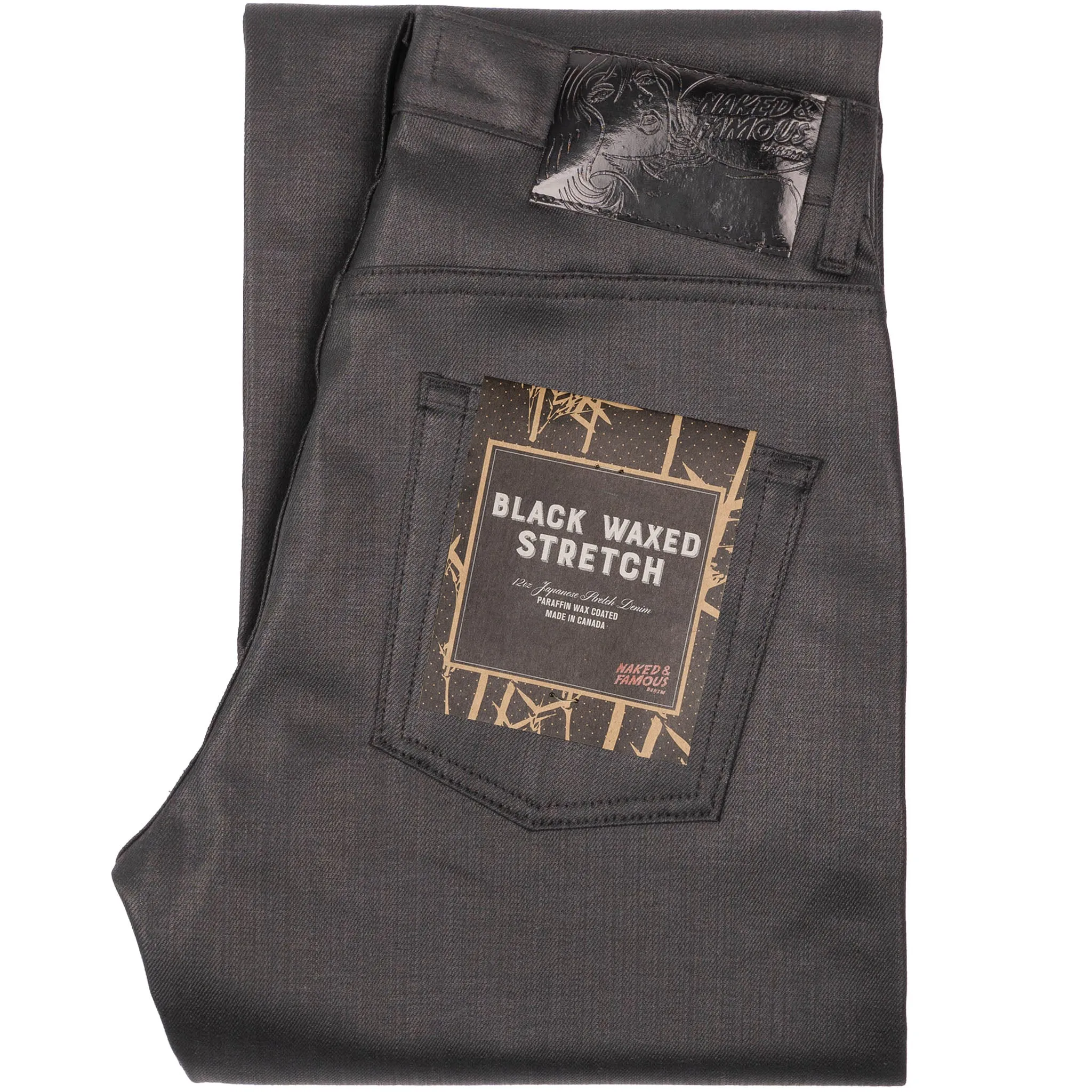 Strong Guy - Wax Coated Black Stretch