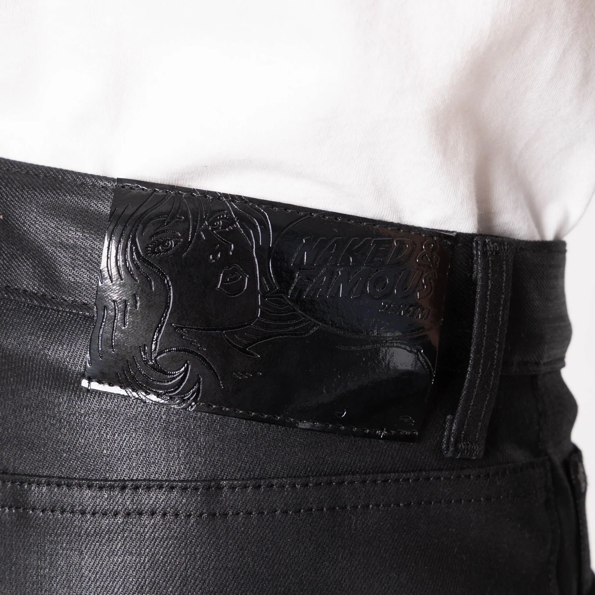 Strong Guy - Wax Coated Black Stretch