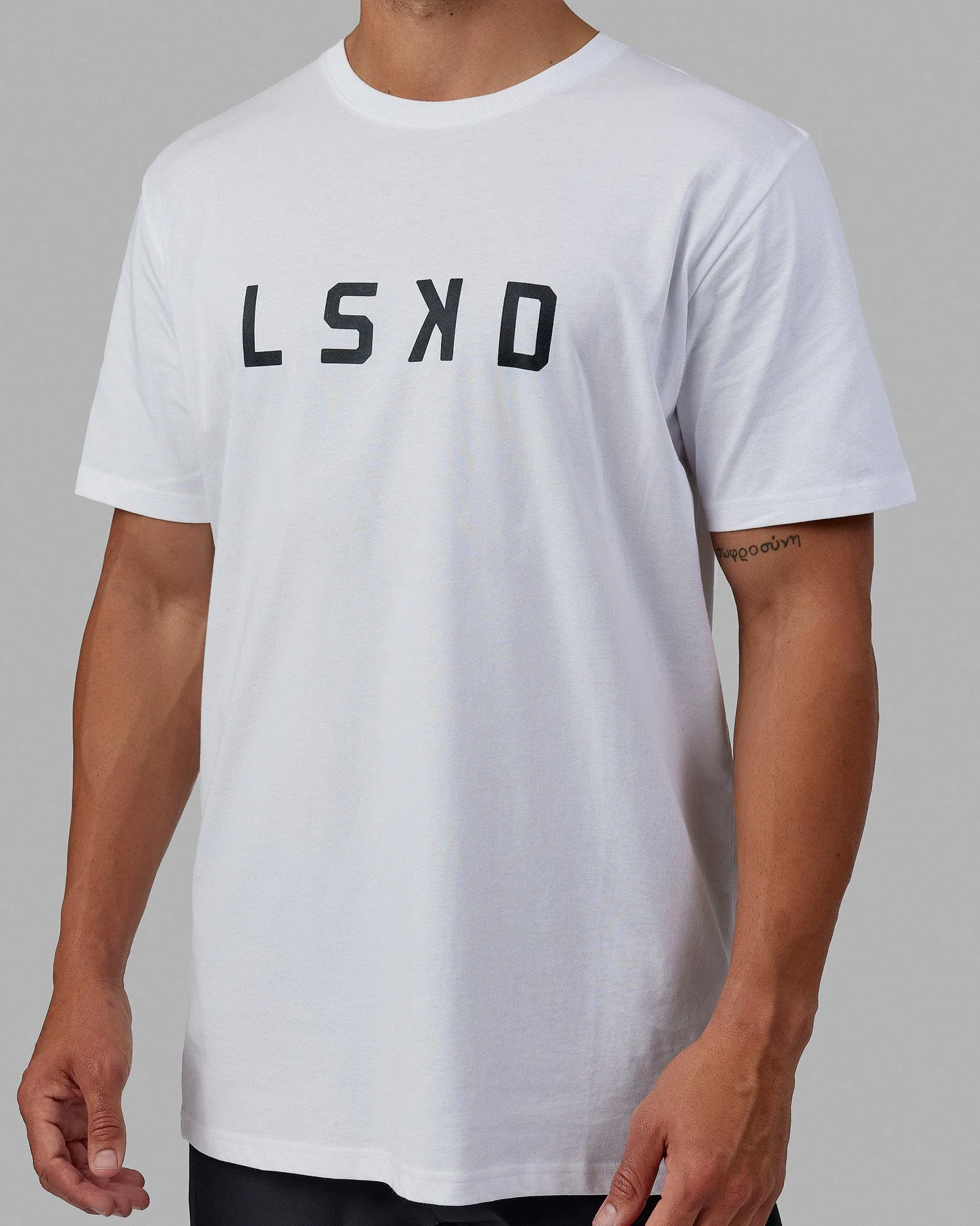 Structure FLXCotton Tee - White-Black