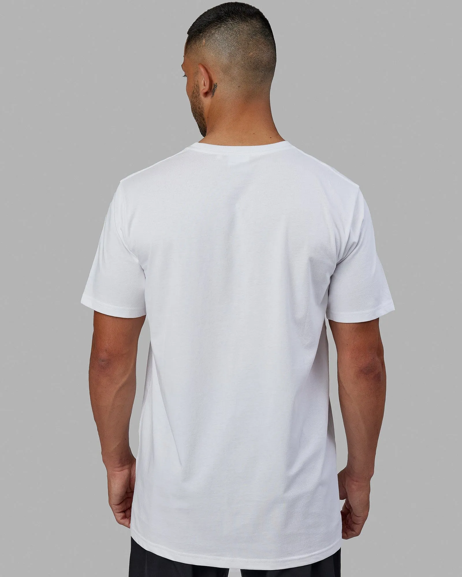 Structure FLXCotton Tee - White-Black