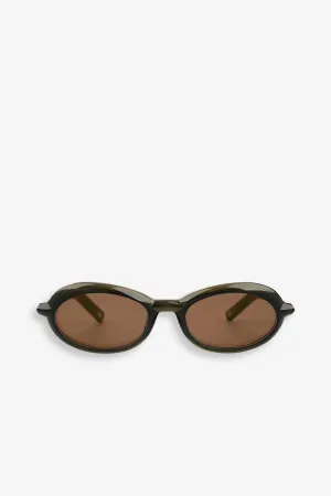 SUB013 Transparent Green/Brown