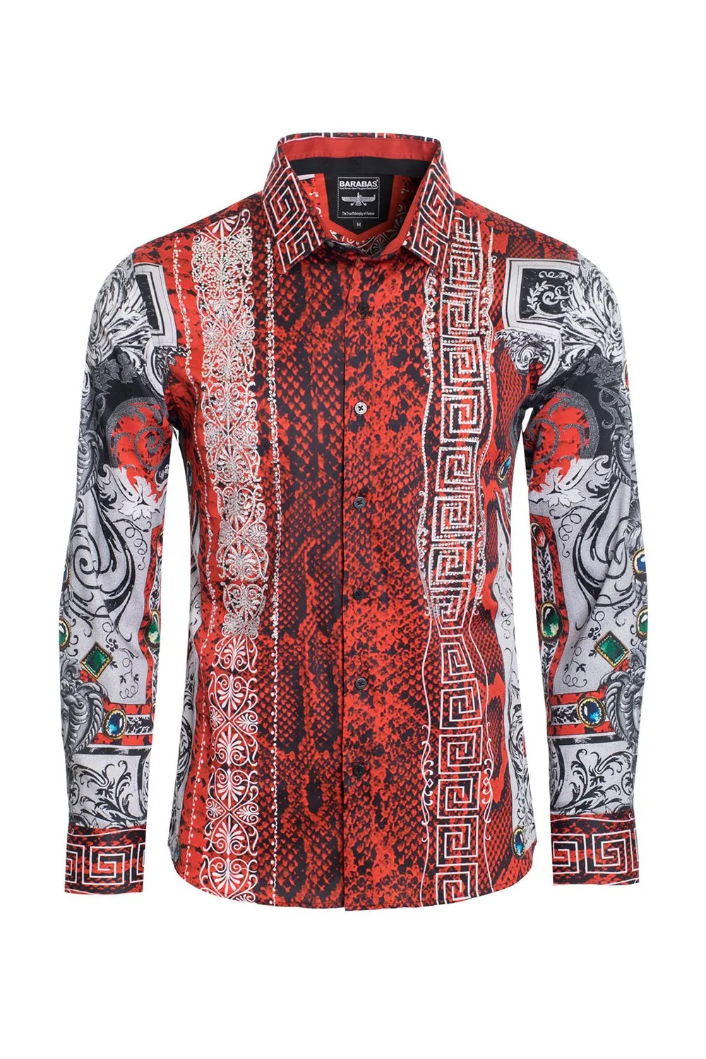 Summer Night Rhinestone Long Sleeve Shirt