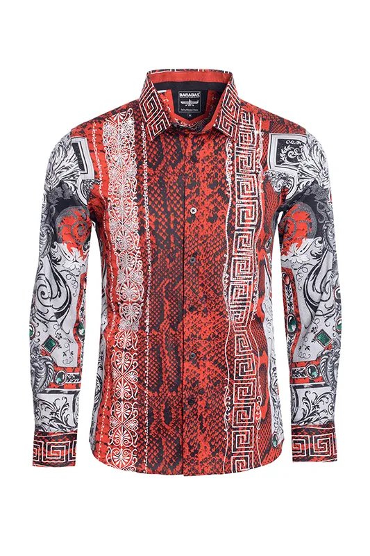 Summer Night Rhinestone Long Sleeve Shirt