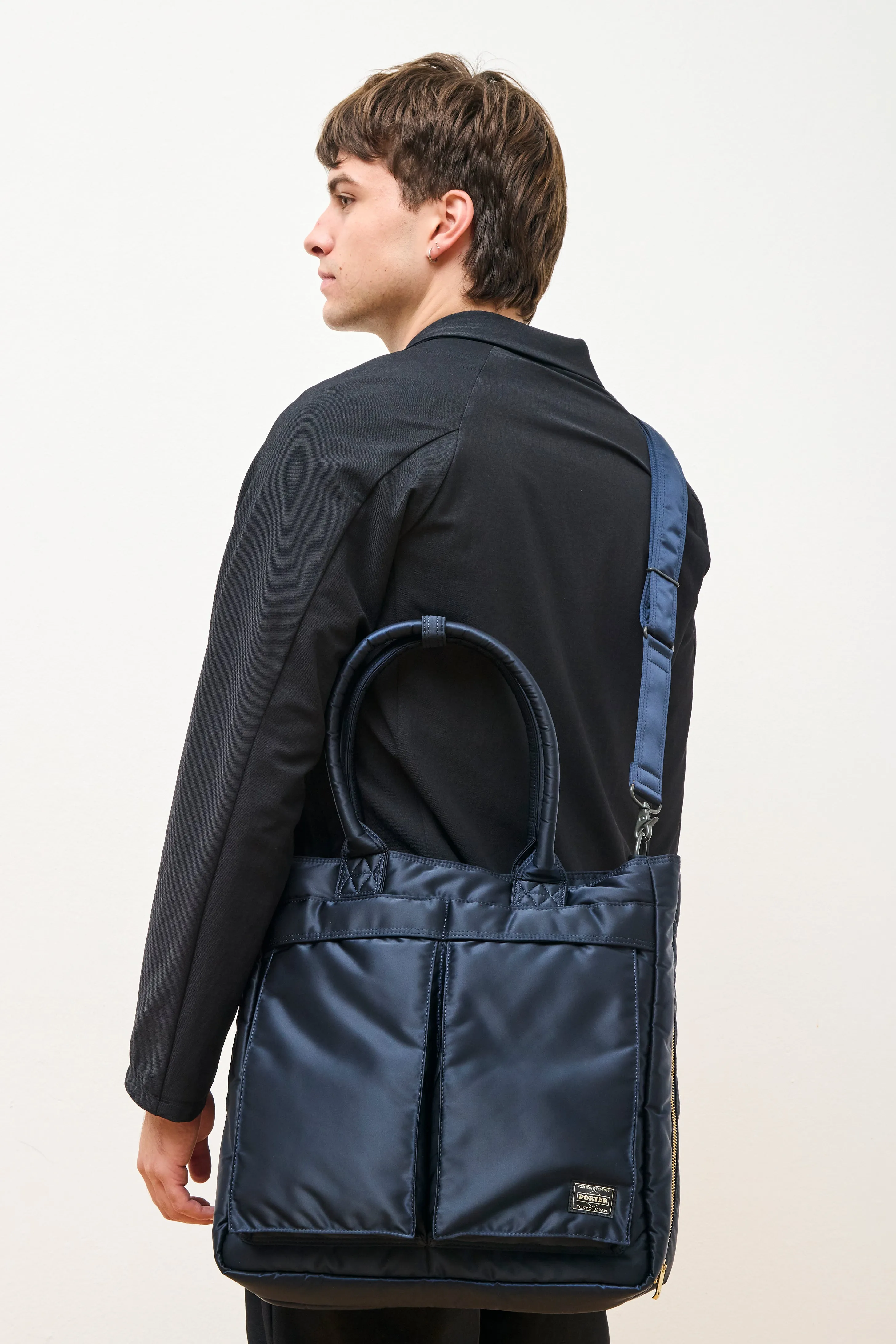 Tanker Carrying Tote Bag Navy