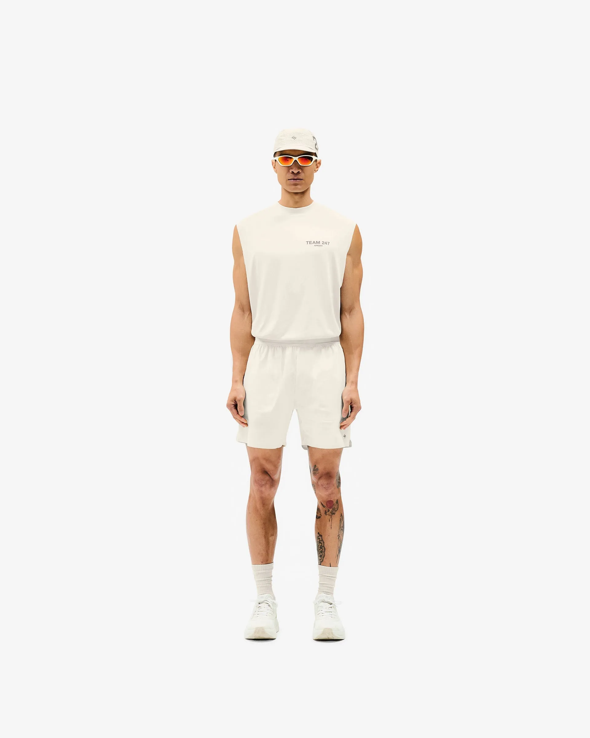 Team 247 Fused Shorts - Cream