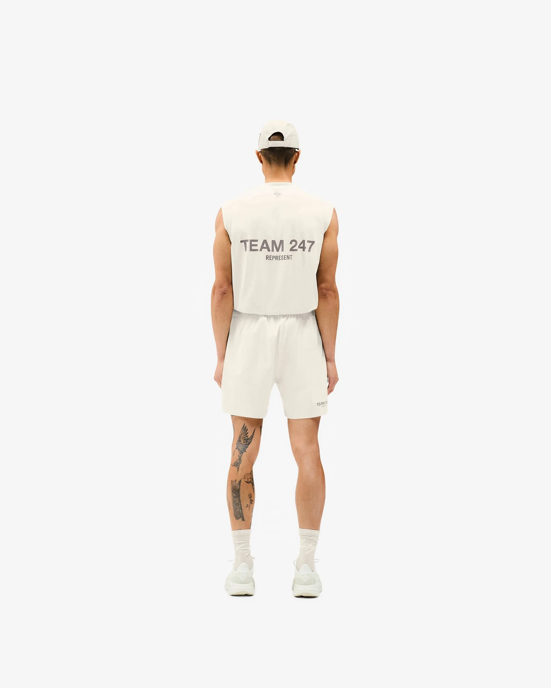 Team 247 Fused Shorts - Cream