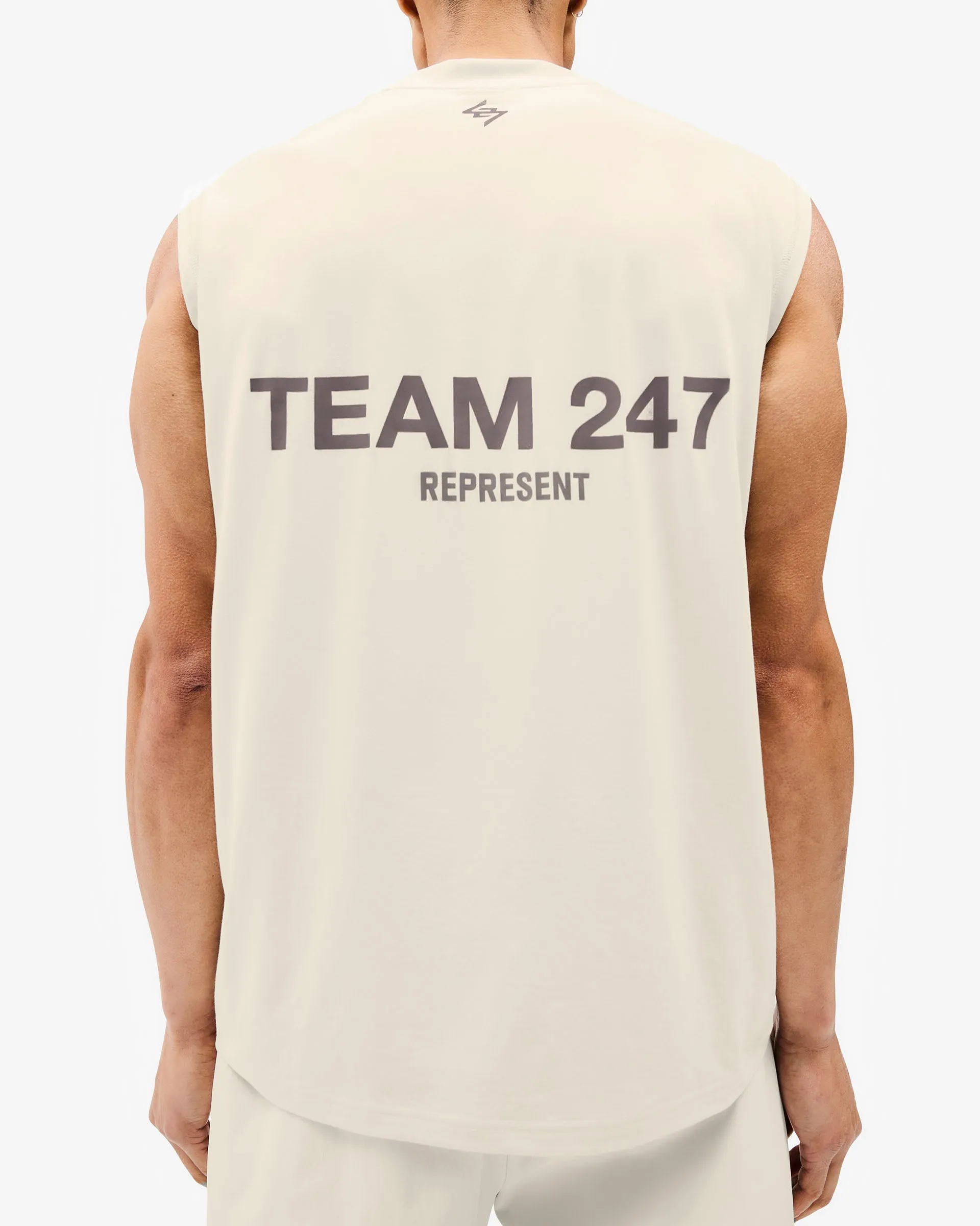 Team 247 Oversized Tank - Cream