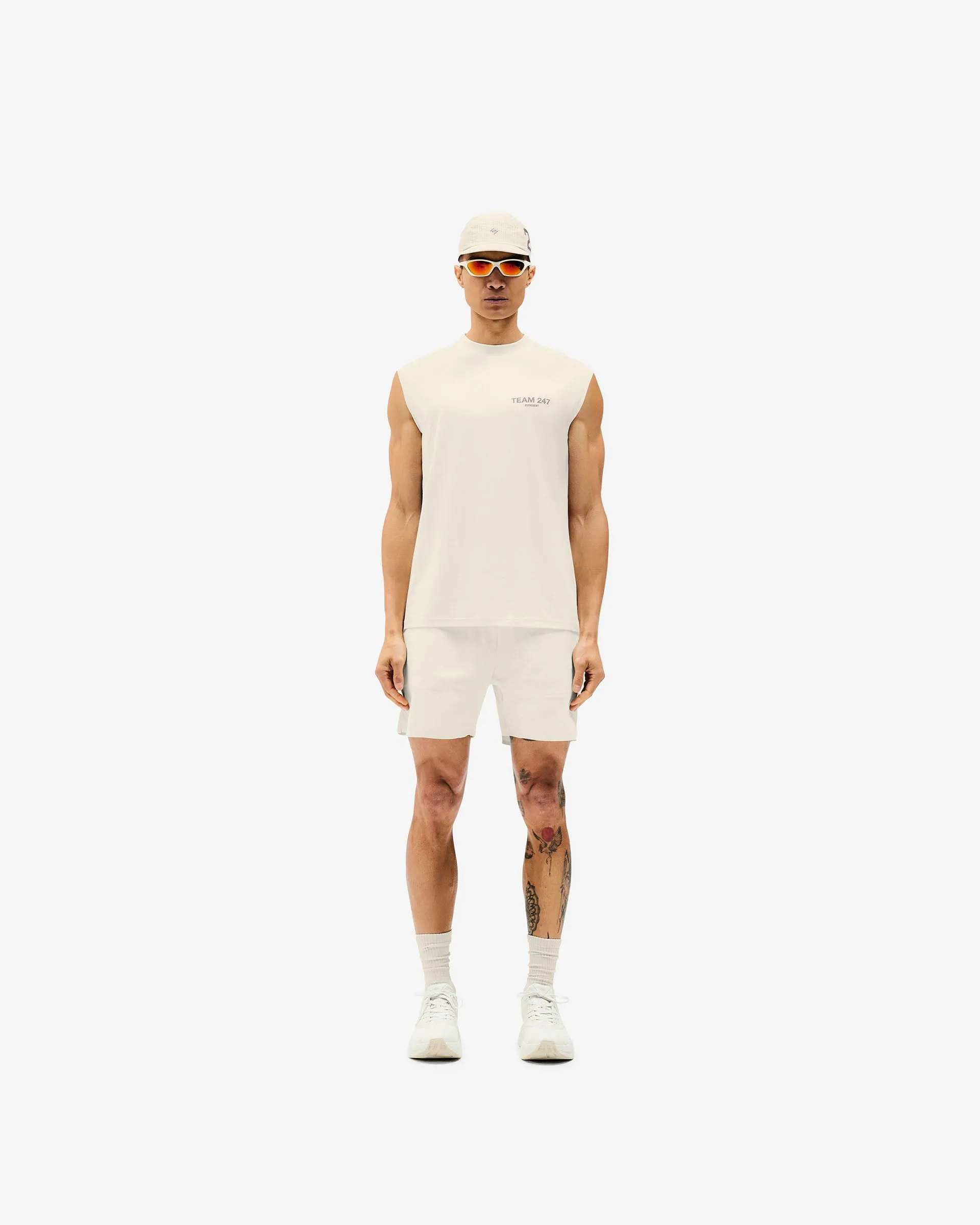 Team 247 Oversized Tank - Cream