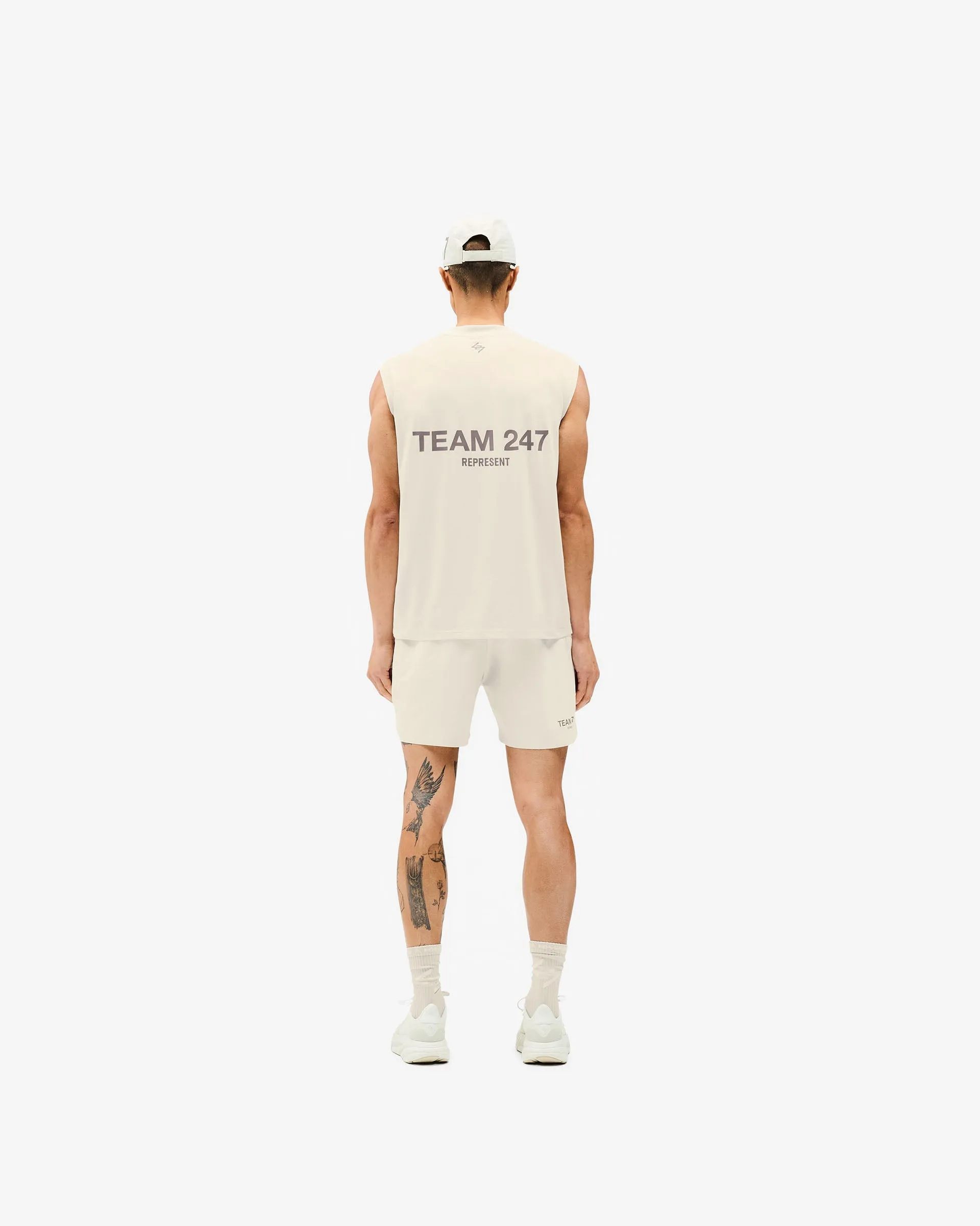 Team 247 Oversized Tank - Cream