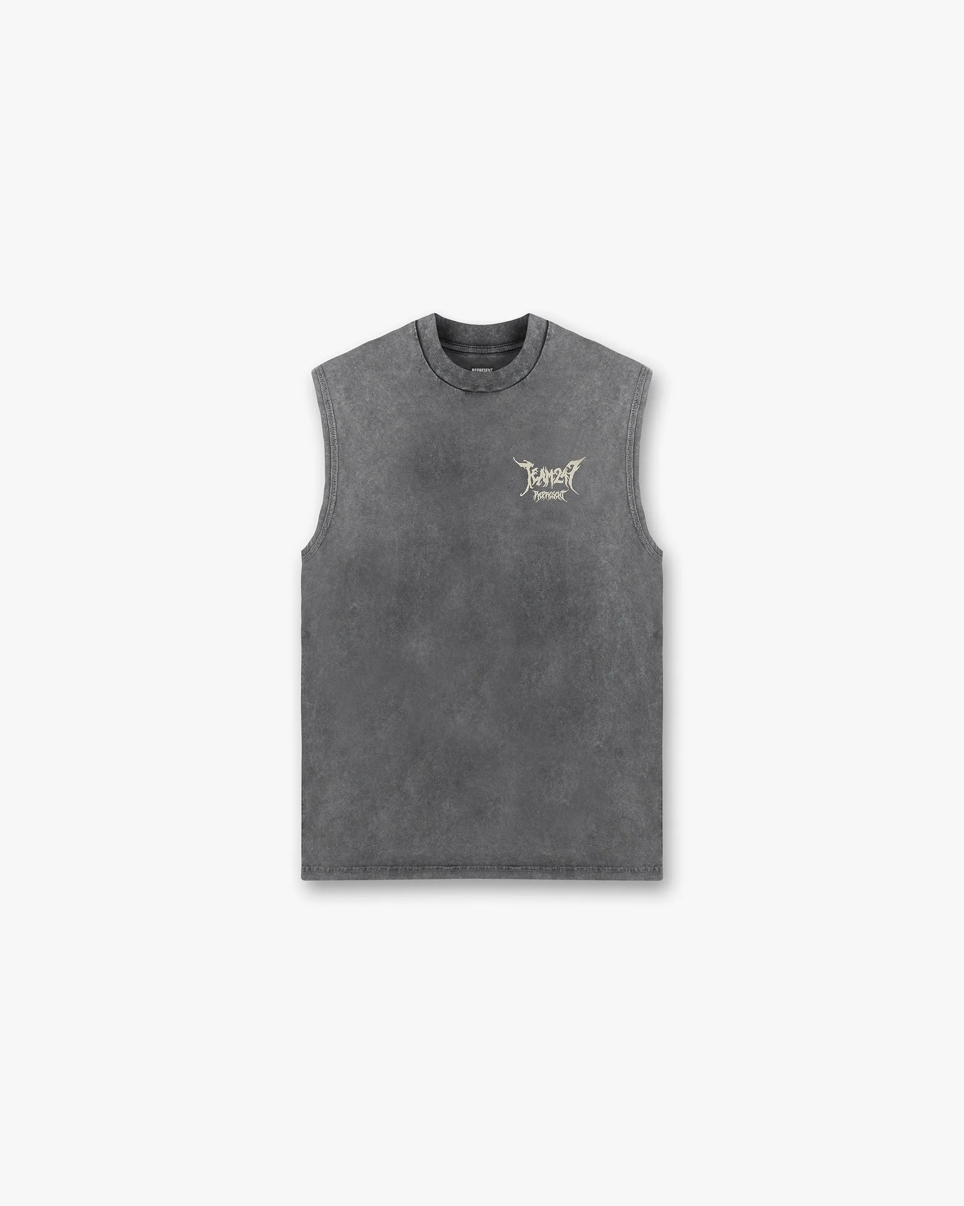 Team 247 X END Oversized Tank - Washed Grey