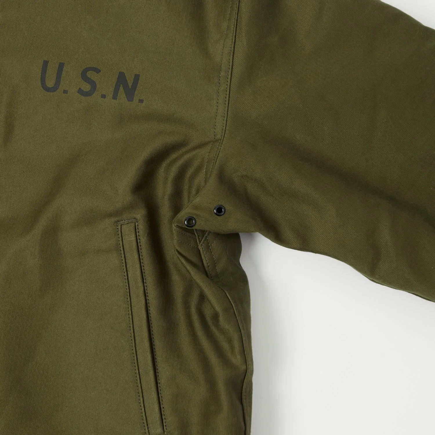 TOYS McCOY N-1 Deck Jacket - Khaki