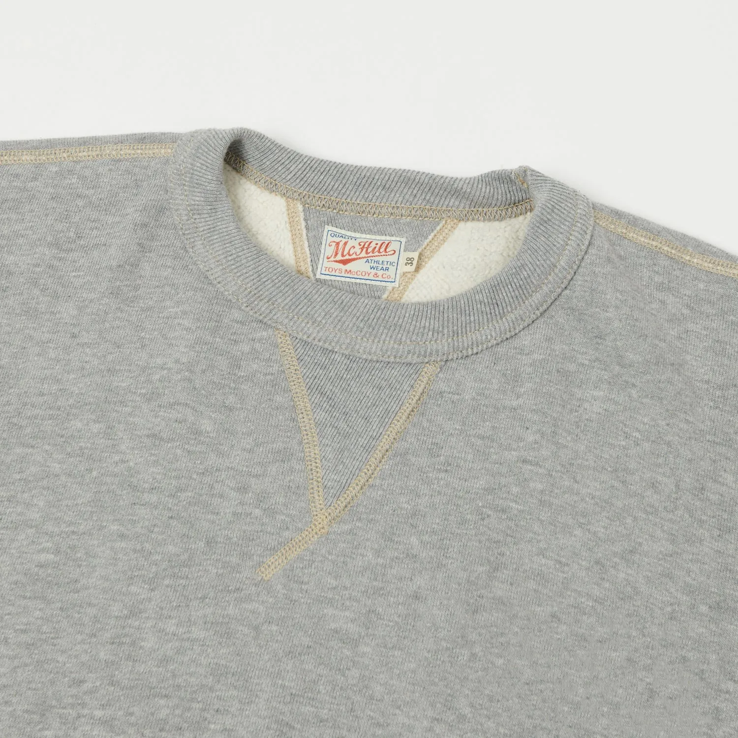 TOYS McCOY Set-in Sleeve Sweatshirt - Grey
