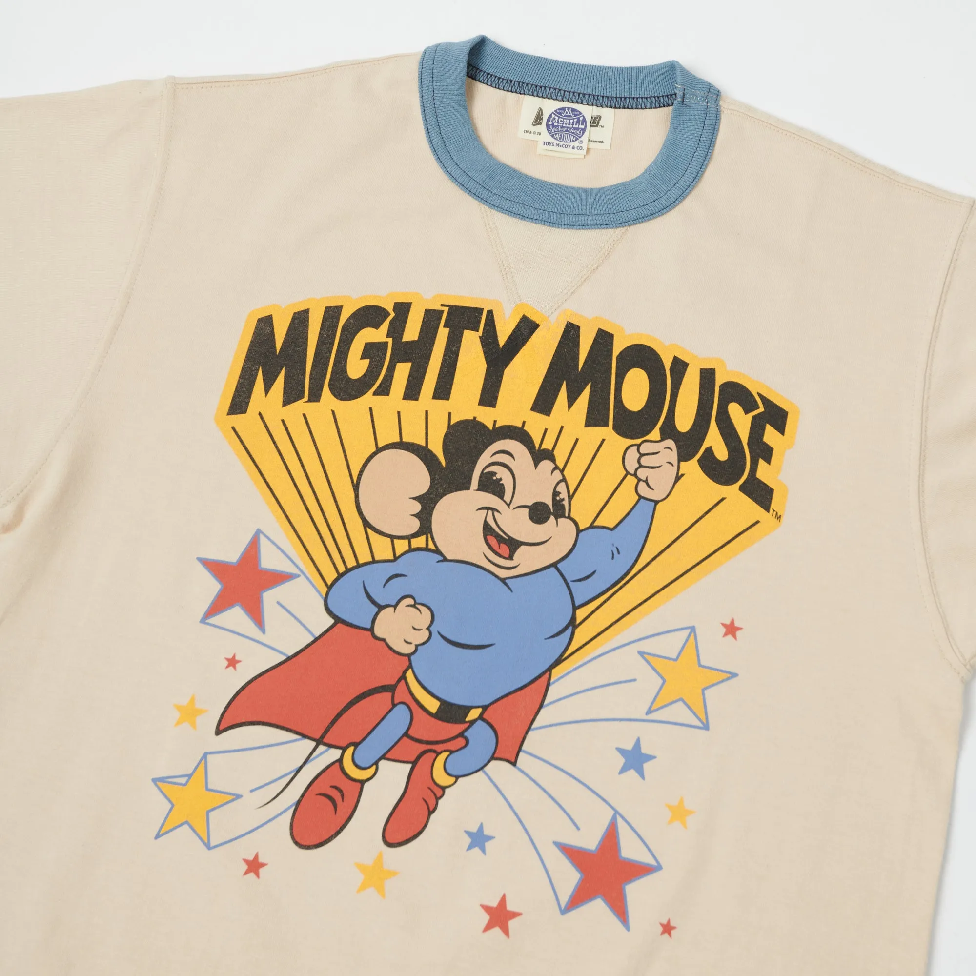 TOYS McCOY TMC2207 'Mightiest M' Mighty Mouse Tee - Beige