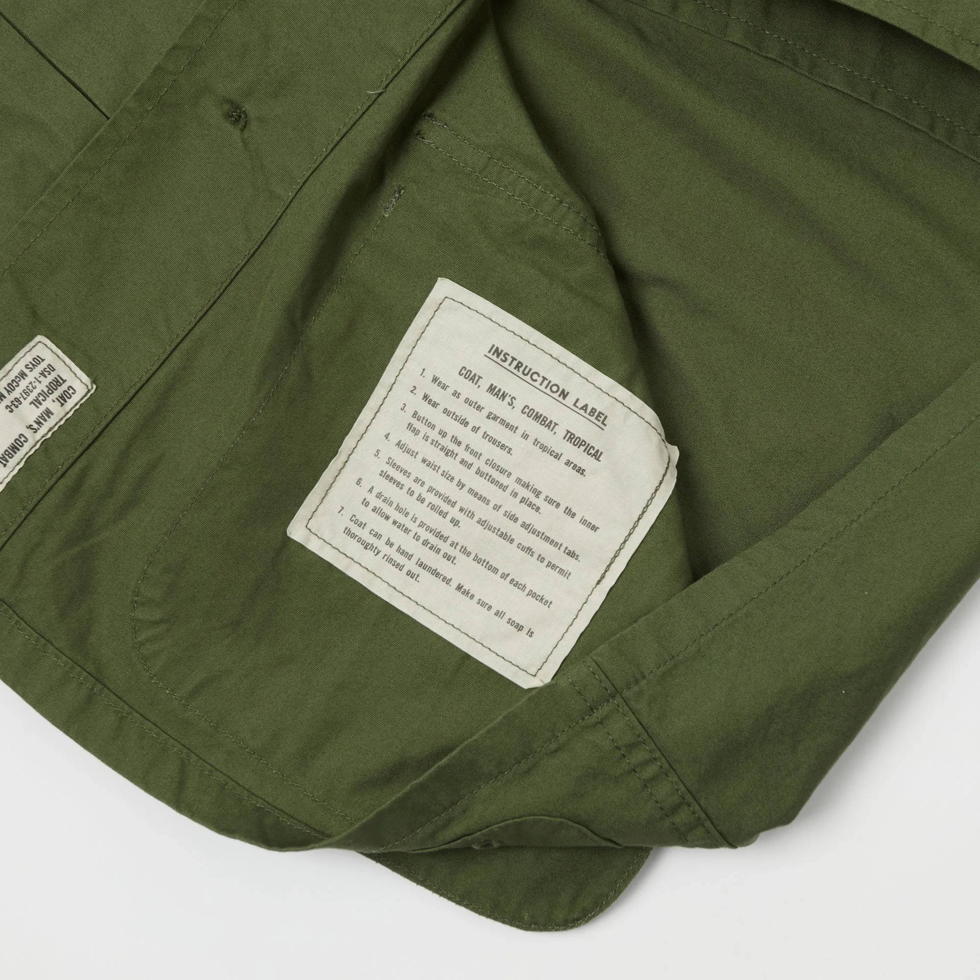 TOYS McCOY TMJ2210 Jungle Fatigue Jacket - Olive