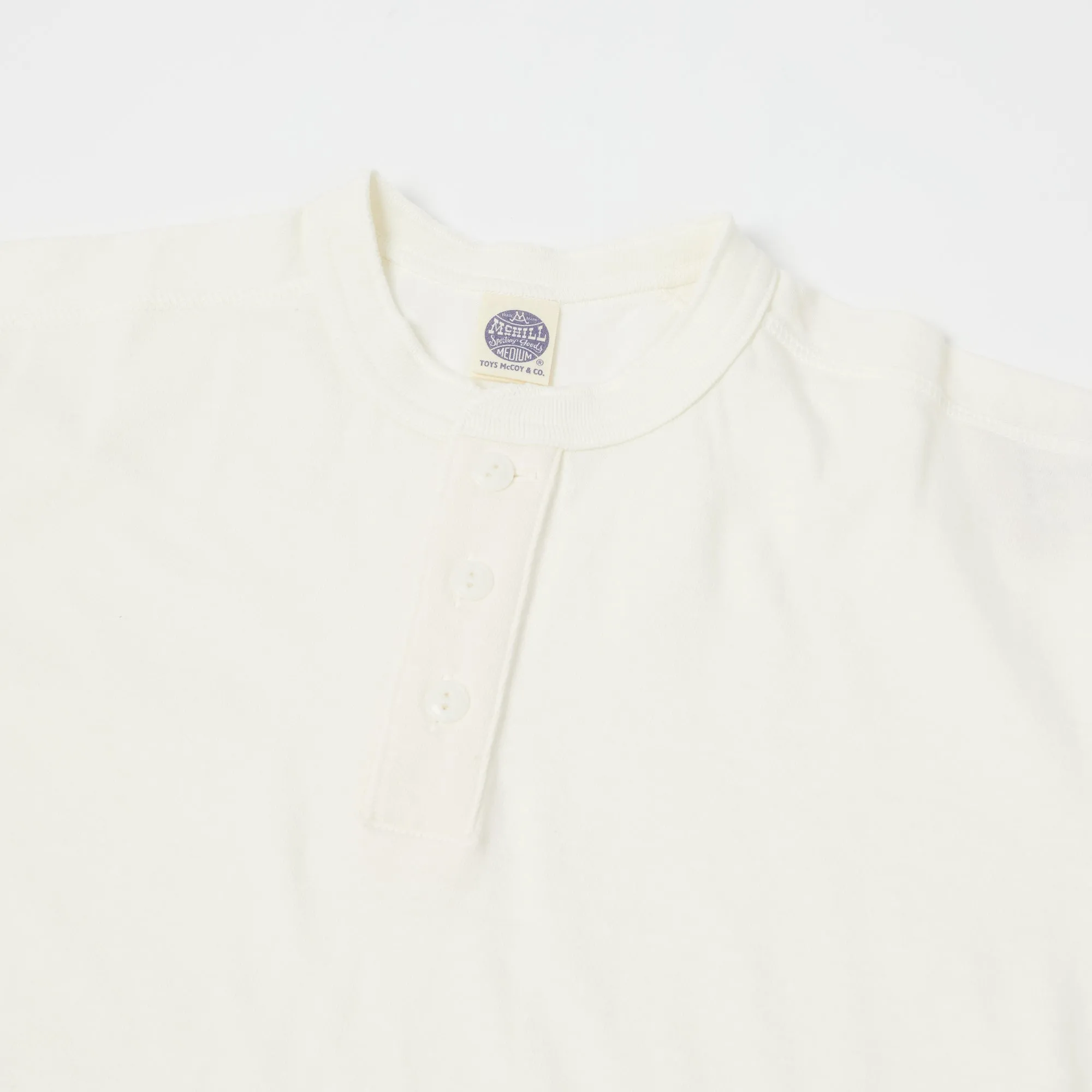 TOYS McCOY Union Henley - Off White