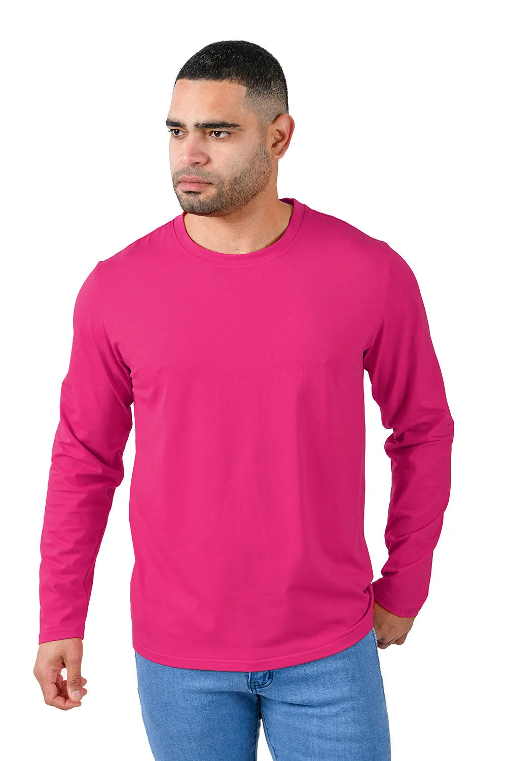 Trendy basics Long Sleeve Crew Neck T-Shirt