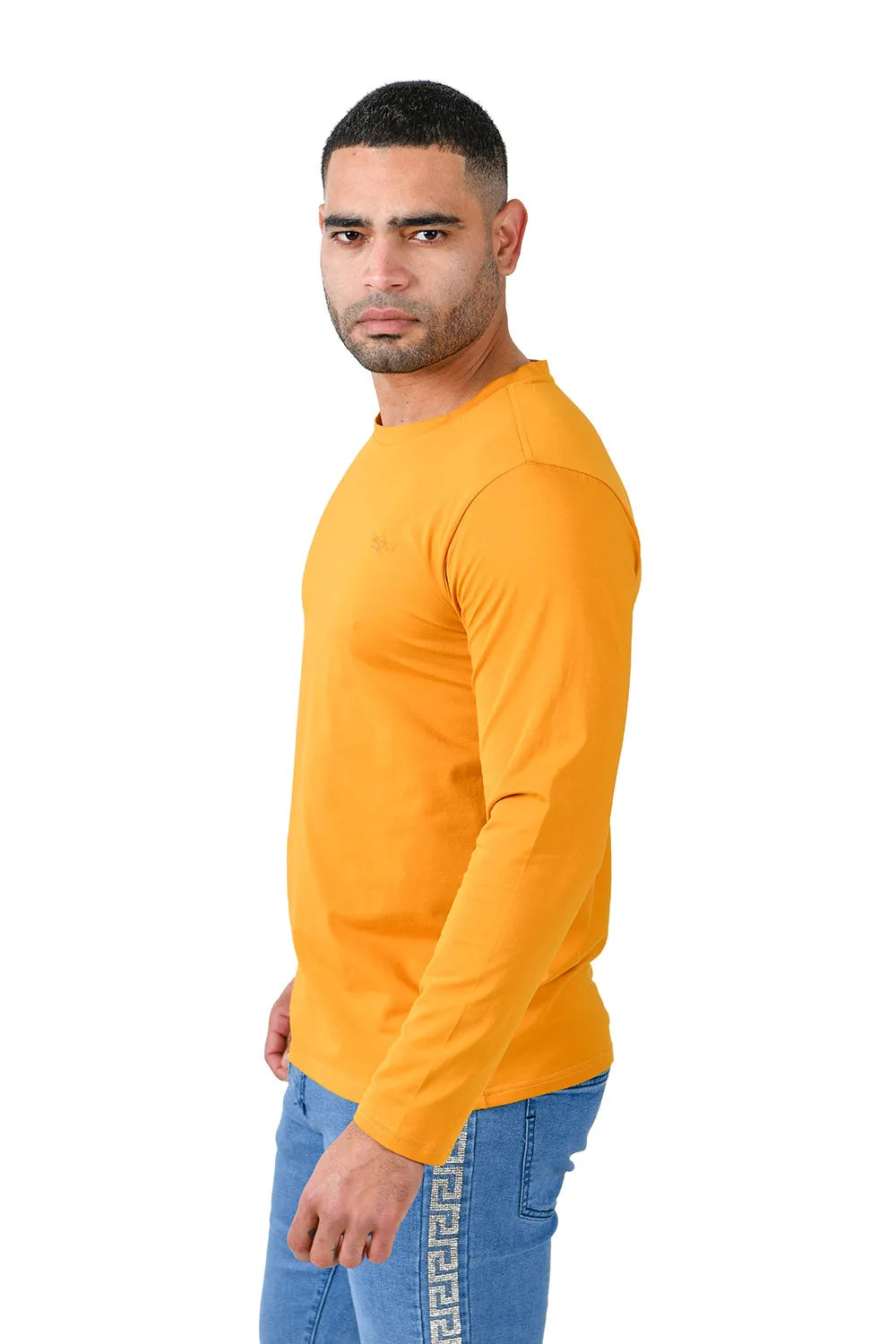 Trendy basics Long Sleeve Crew Neck T-Shirt