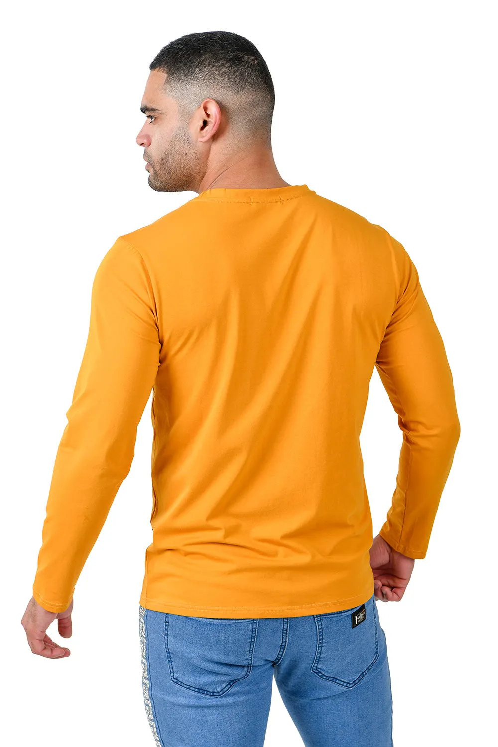 Trendy basics Long Sleeve Crew Neck T-Shirt