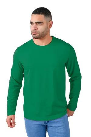 Trendy basics Long Sleeve Crew Neck T-Shirt