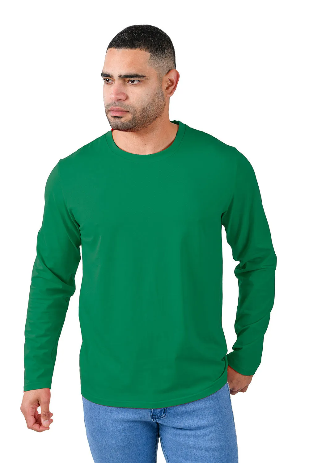 Trendy basics Long Sleeve Crew Neck T-Shirt
