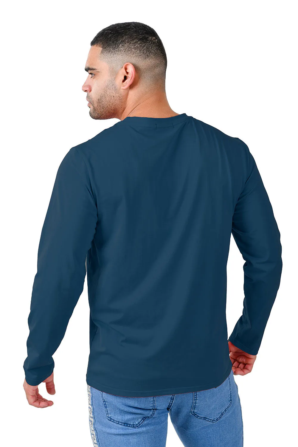 Trendy basics Long Sleeve Crew Neck T-Shirt