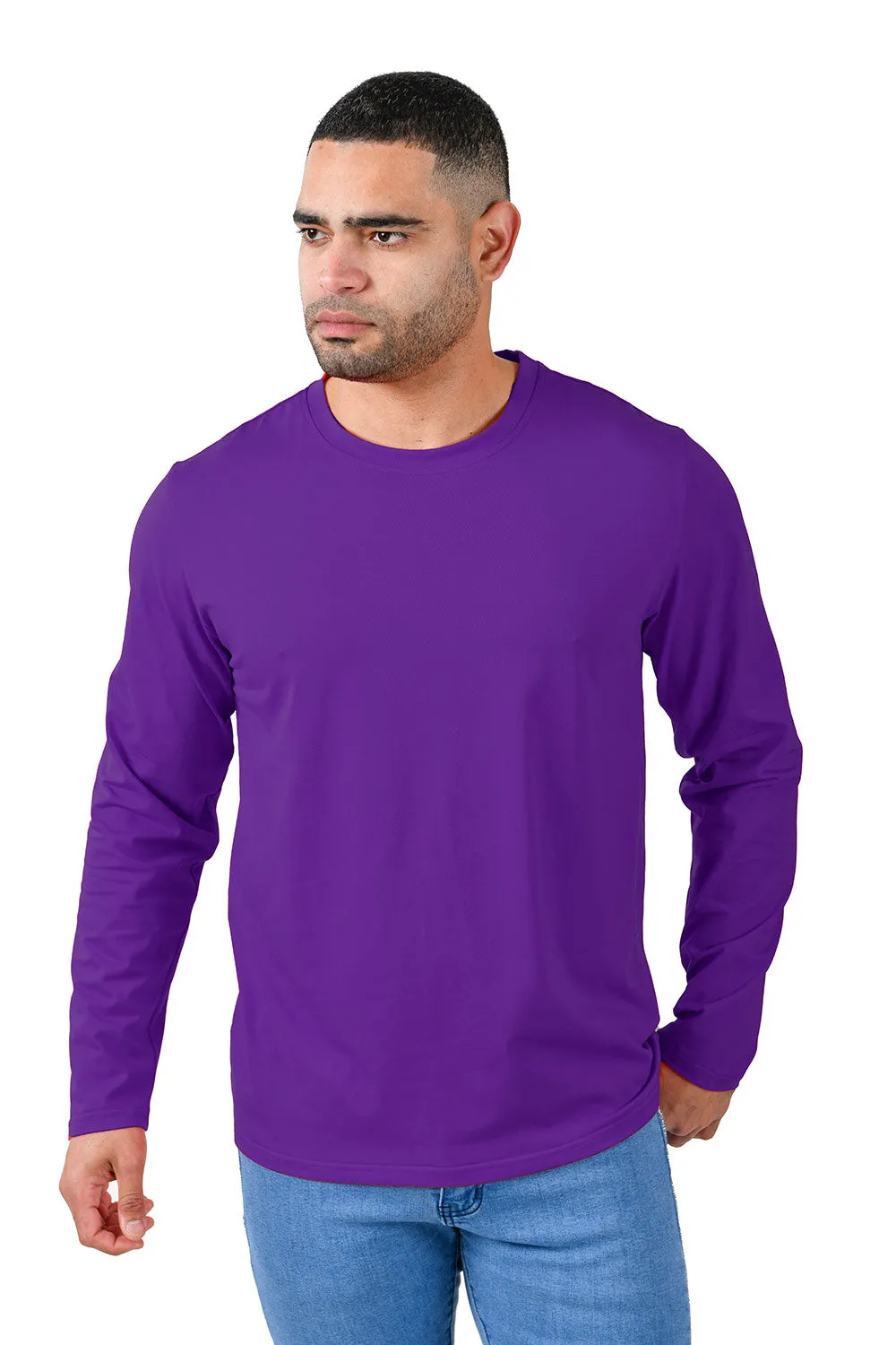 Trendy basics Long Sleeve Crew Neck T-Shirt