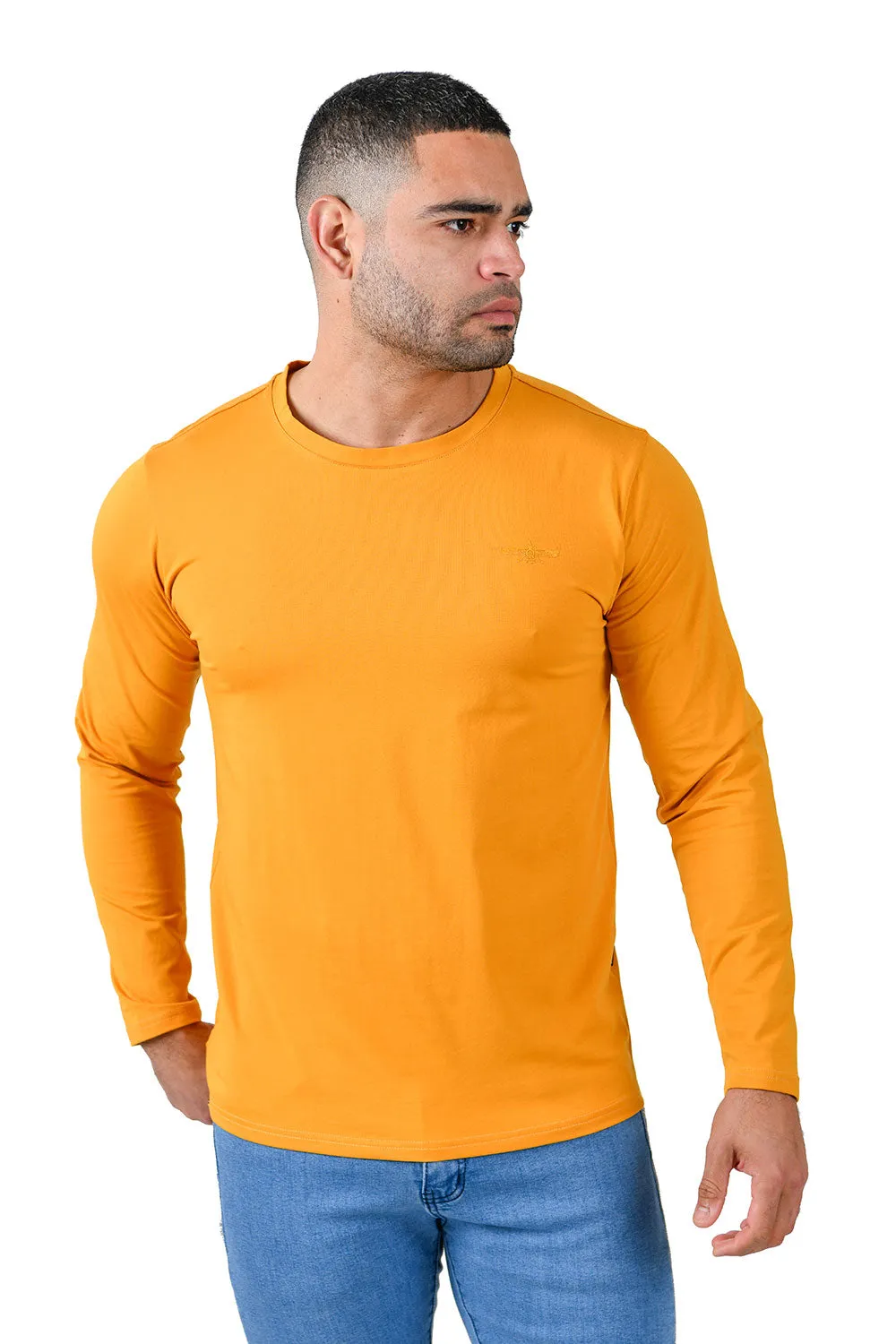 Trendy basics Long Sleeve Crew Neck T-Shirt