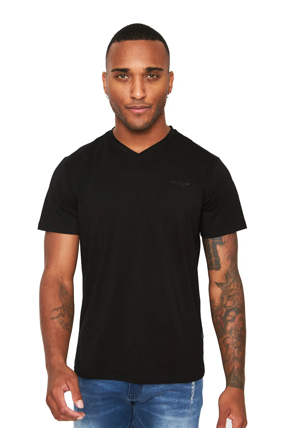 Trendy basics V-Neck T-Shirt 2