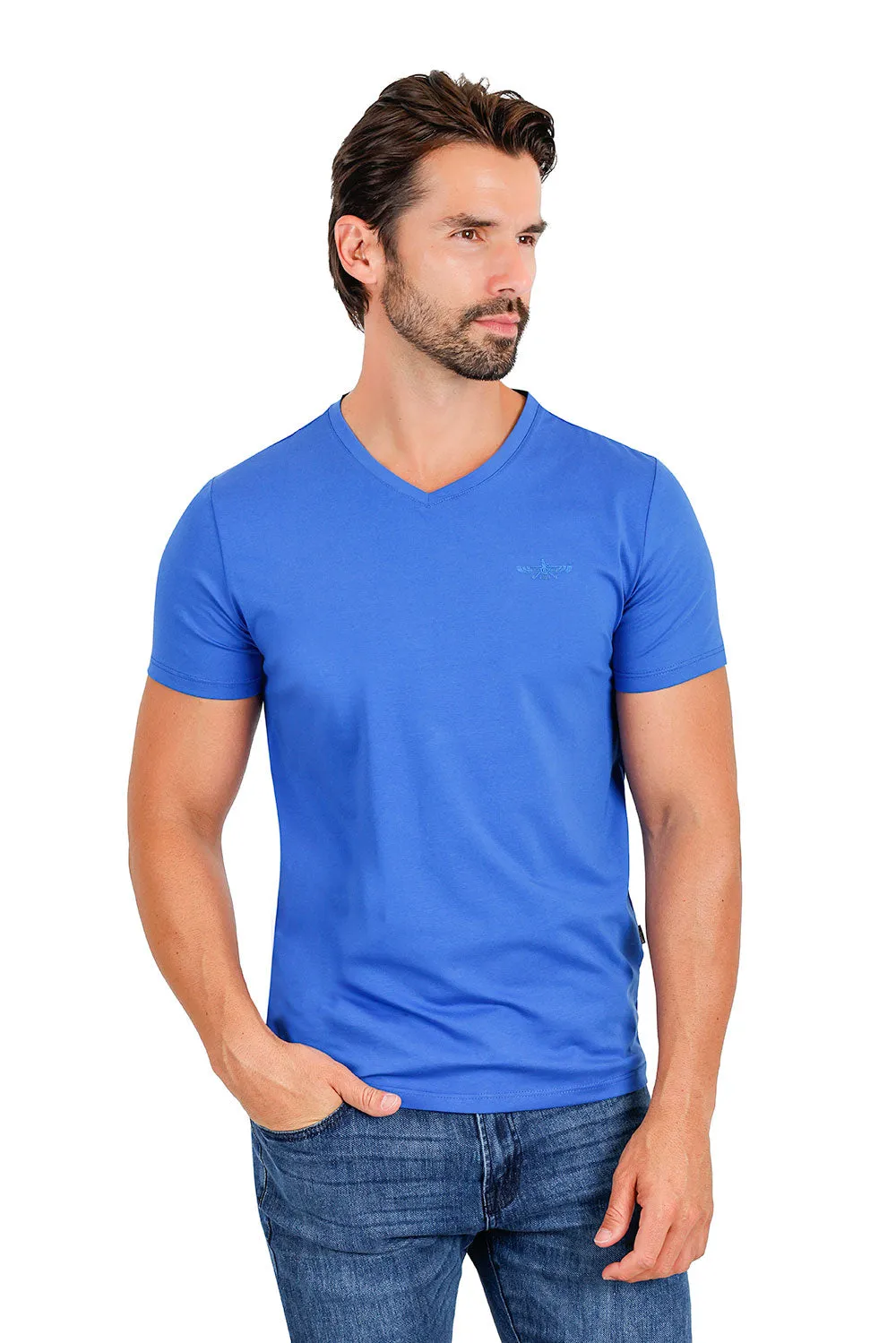 Trendy basics V-Neck T-Shirt 2