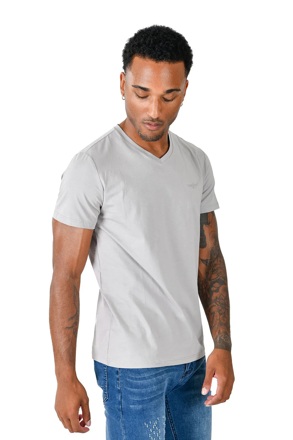 Trendy basics V-Neck T-Shirt 2
